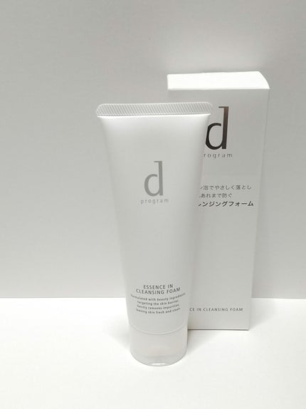 エッセンスイン クレンジングフォーム/d プログラム/洗顔フォームを使ったクチコミ(1枚目)