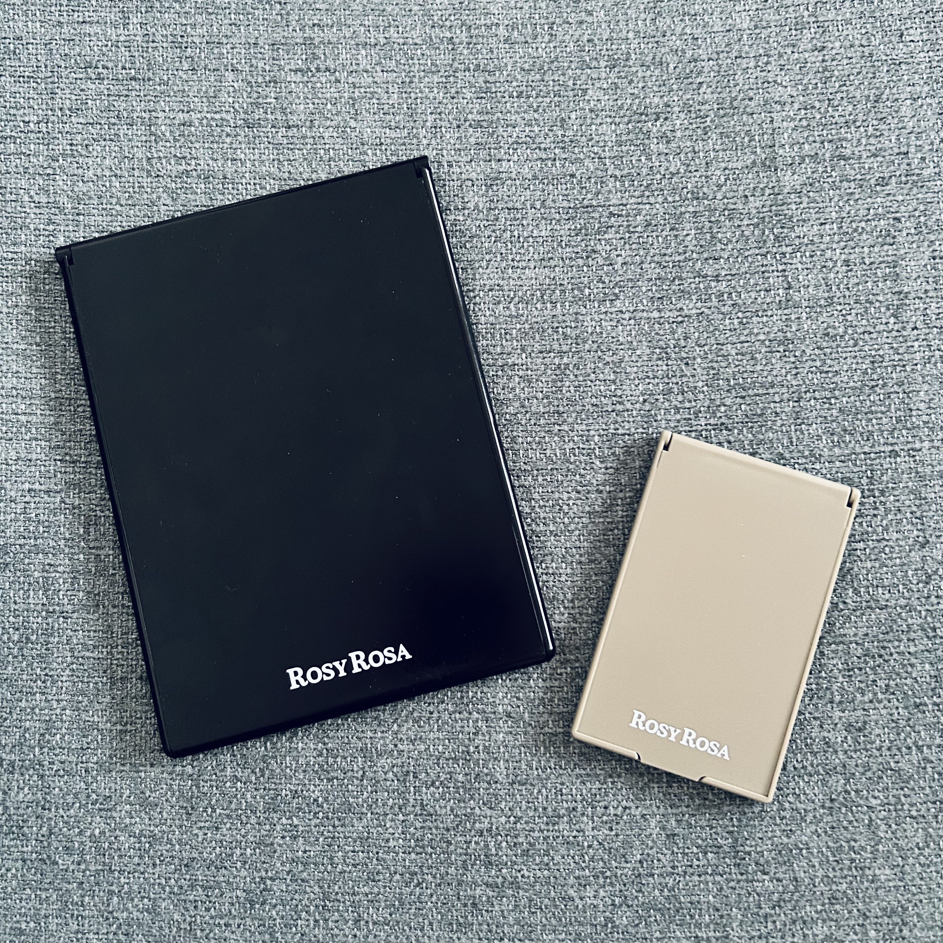 リアルックミラー ミニ グレージュ(限定)/ロージーローザ/その他化粧小物を使ったクチコミ（1枚目）