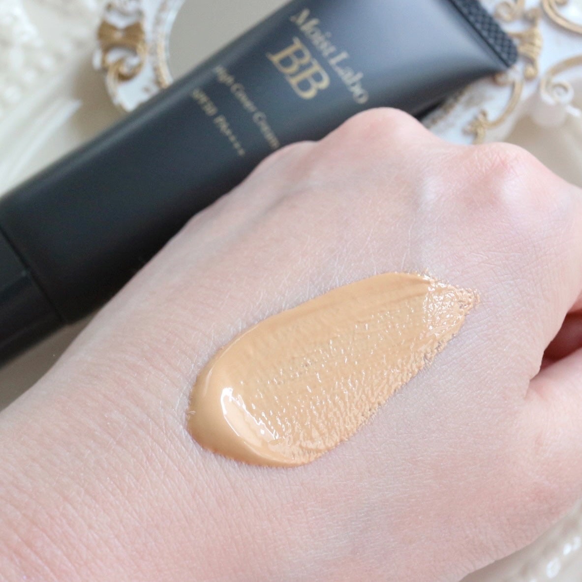 モイストラボ ハイカバー薬用美白BBクリーム/Moist Labo/BBクリームを使ったクチコミ(6枚目)