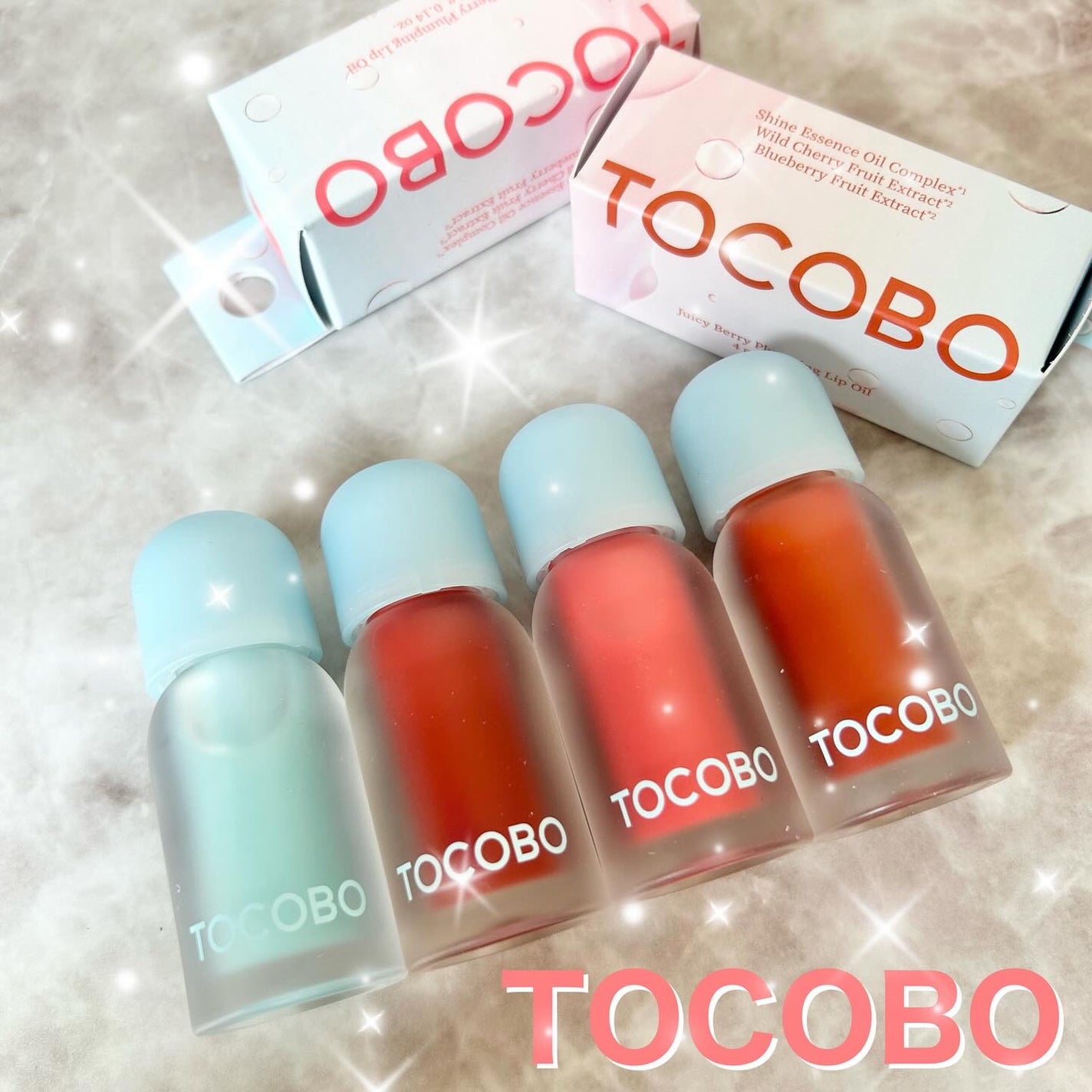 ジューシーベリープランピングリップオイル/TOCOBO/リップグロスを使ったクチコミ(1枚目)