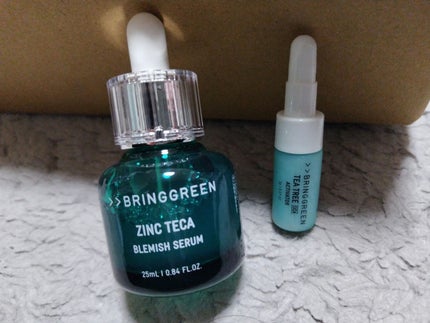 ジンクテカBセラムセット/BRING GREEN/スキンケアキットを使ったクチコミ(2枚目)