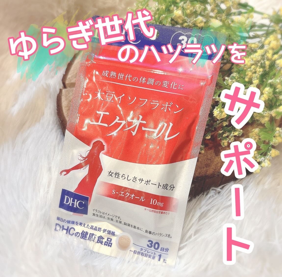 DHC 大豆イソフラボン エクオール/DHC/健康サプリメントを使ったクチコミ(1枚目)