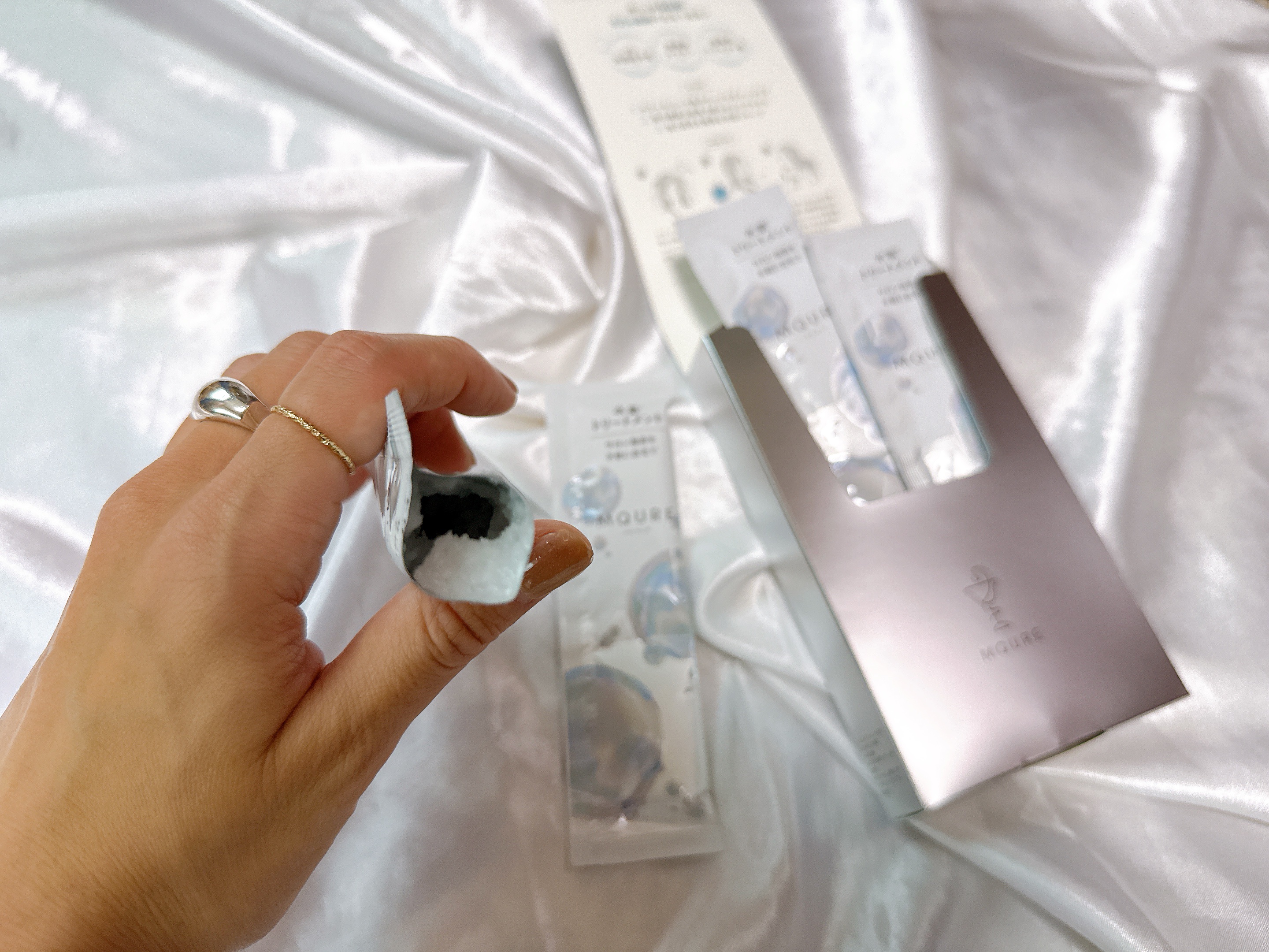 MQURE 水素※1トリートメント/MQURE/洗い流すヘアトリートメントを使ったクチコミ（3枚目）