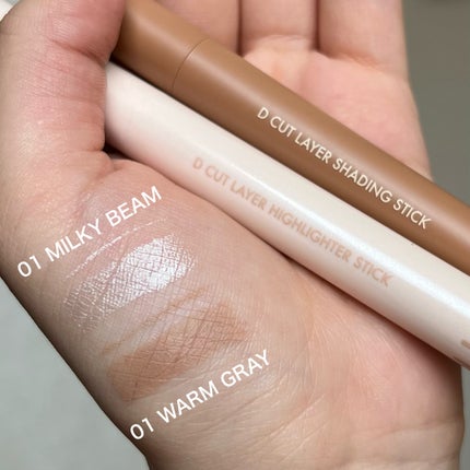 Dカットレイヤーシェーディングスティック/LUNA/シェーディングを使ったクチコミ(3枚目)