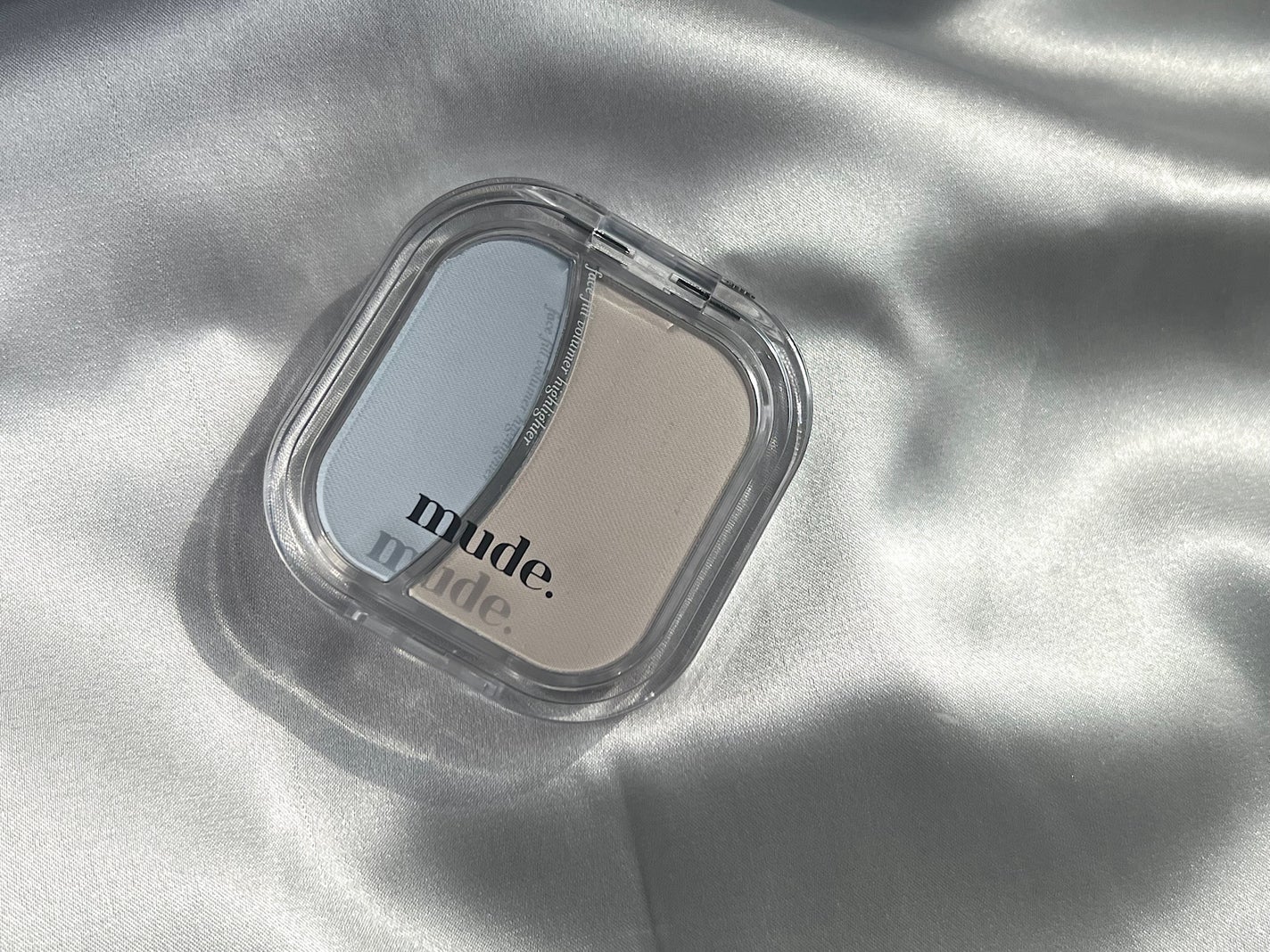 フェイスフィルボリューマーハイライター/mude/パウダーハイライトを使ったクチコミ(1枚目)