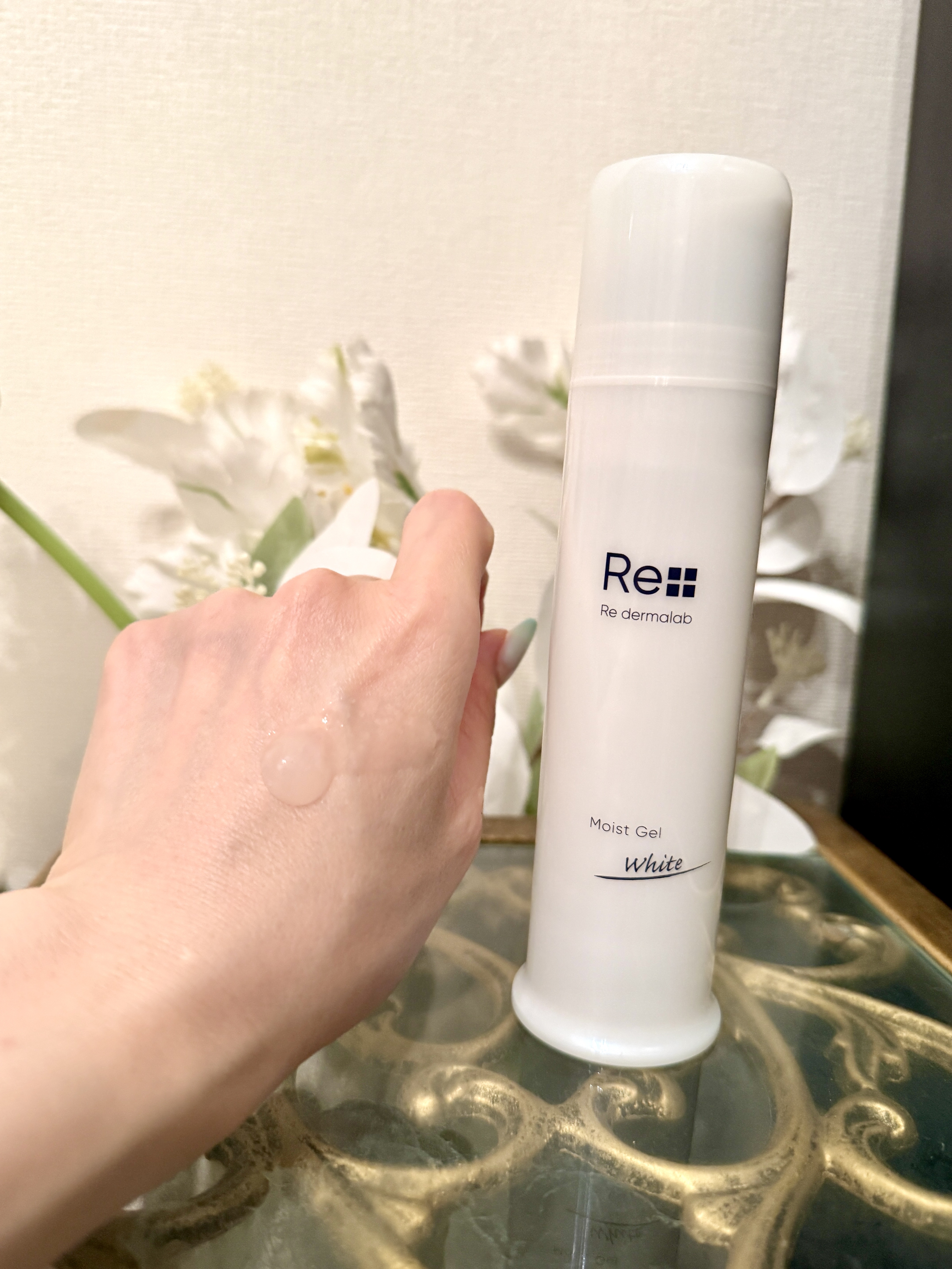 モイストゲルホワイト/Re dermalab/オールインワン化粧品を使ったクチコミ（2枚目）