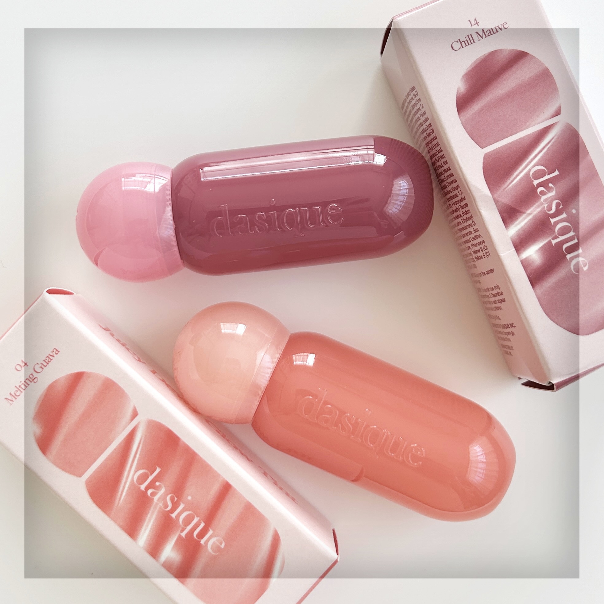 ジューシーデューイグロウティント/dasique/リップティントを使ったクチコミ（1枚目）