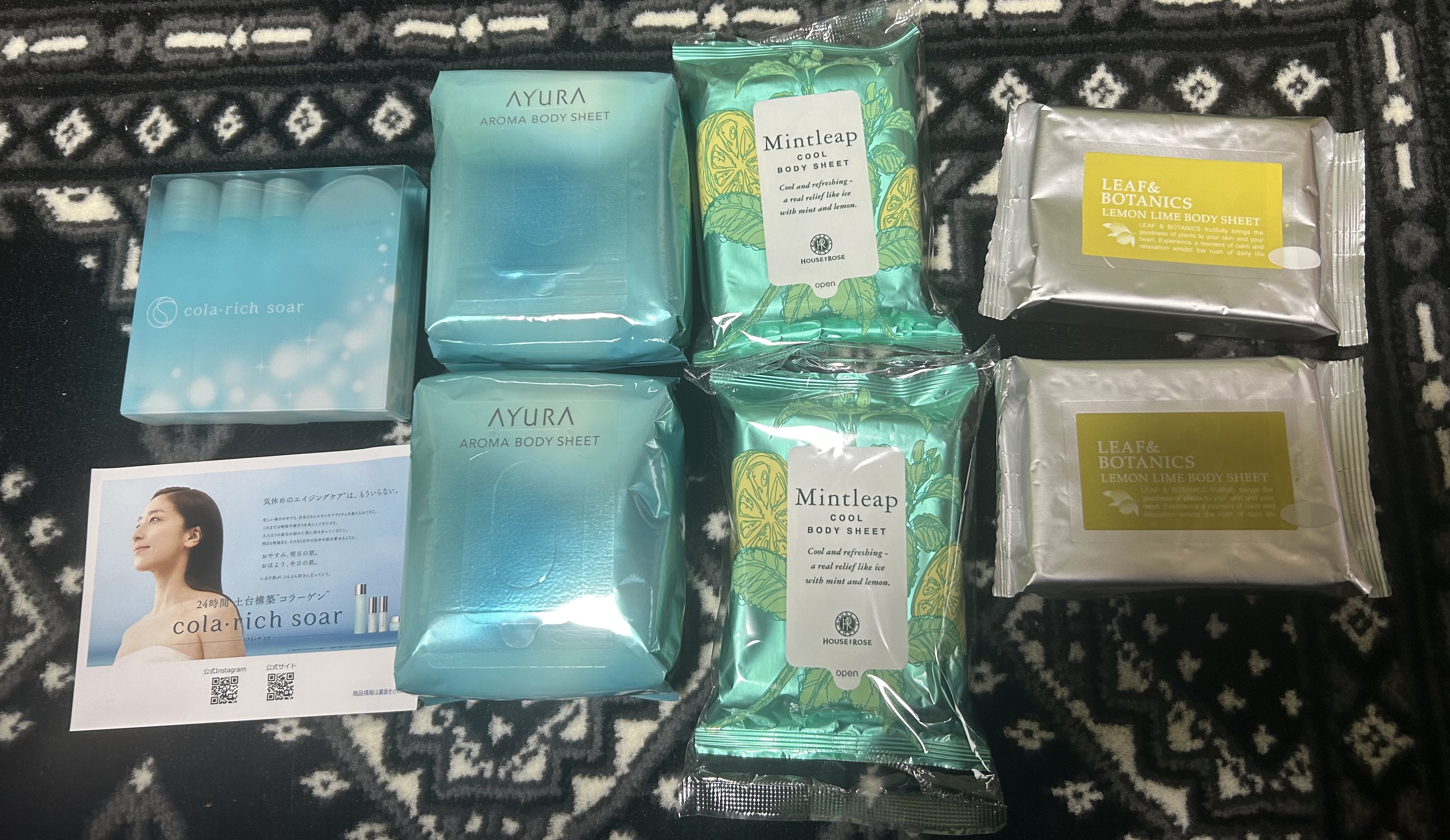 アロマボディシート 30枚入/AYURA/ボディシートを使ったクチコミ（1枚目）