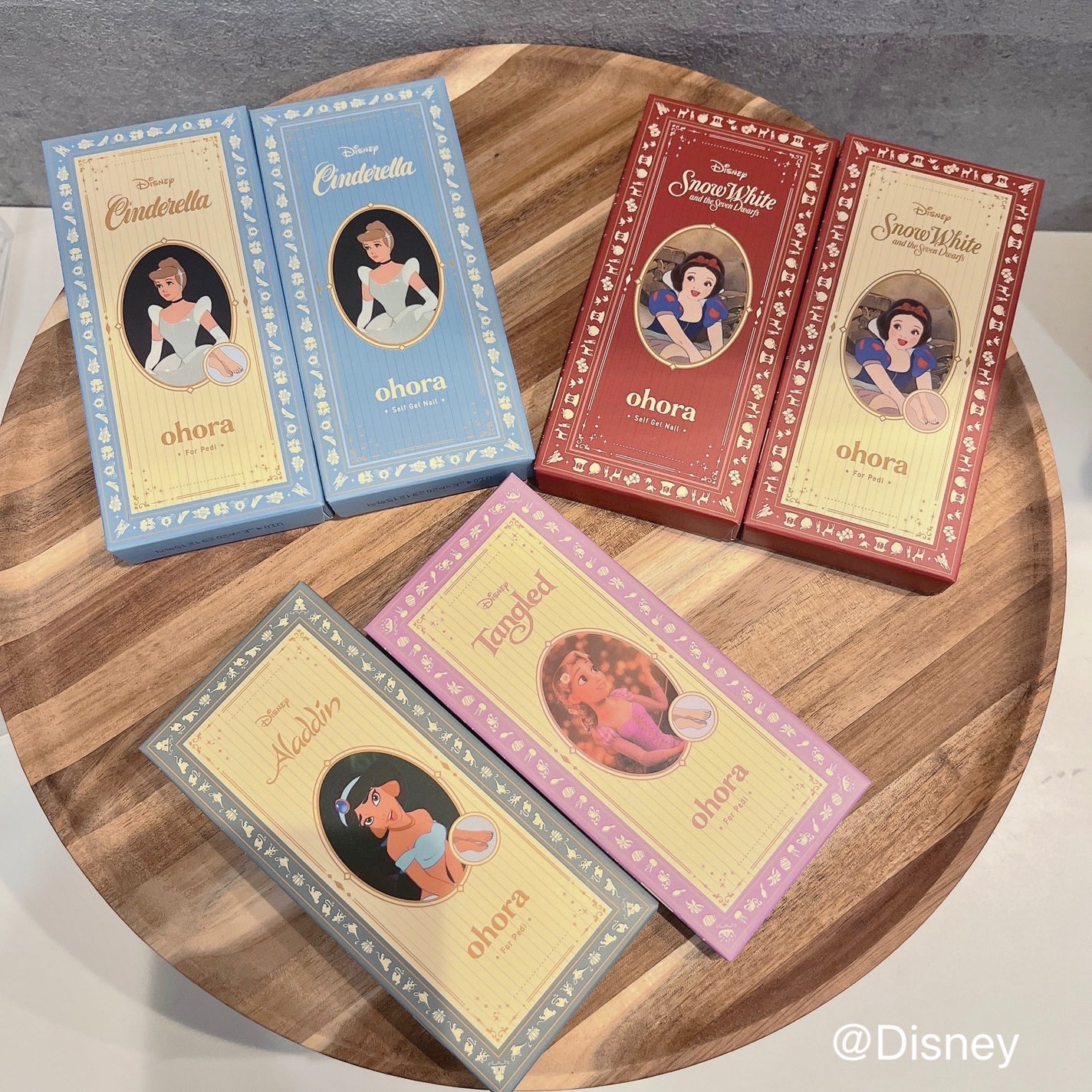 ハンド&ペディキュアセット Disney collection/ohora/ネイルシールを使ったクチコミ(4枚目)