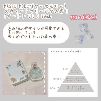 オードトワレ ホワイトムスク/MASSE MOLLY/香水(レディース)を使ったクチコミ(3枚目)