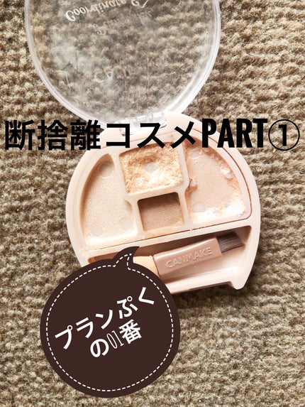 プランぷくコーデアイズ/キャンメイク/パウダーアイシャドウを使ったクチコミ(1枚目)