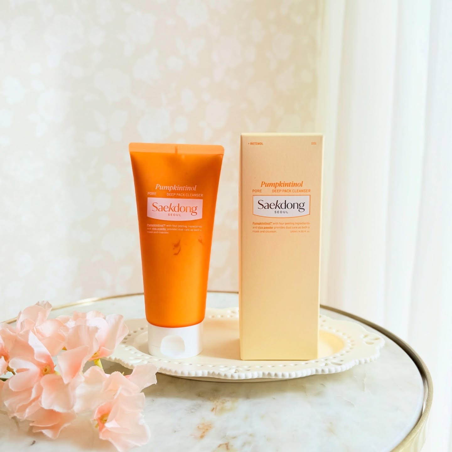 PUMPKINTINOL パッククレンザー/Saekdong SEOUL/洗顔フォームを使ったクチコミ（1枚目）