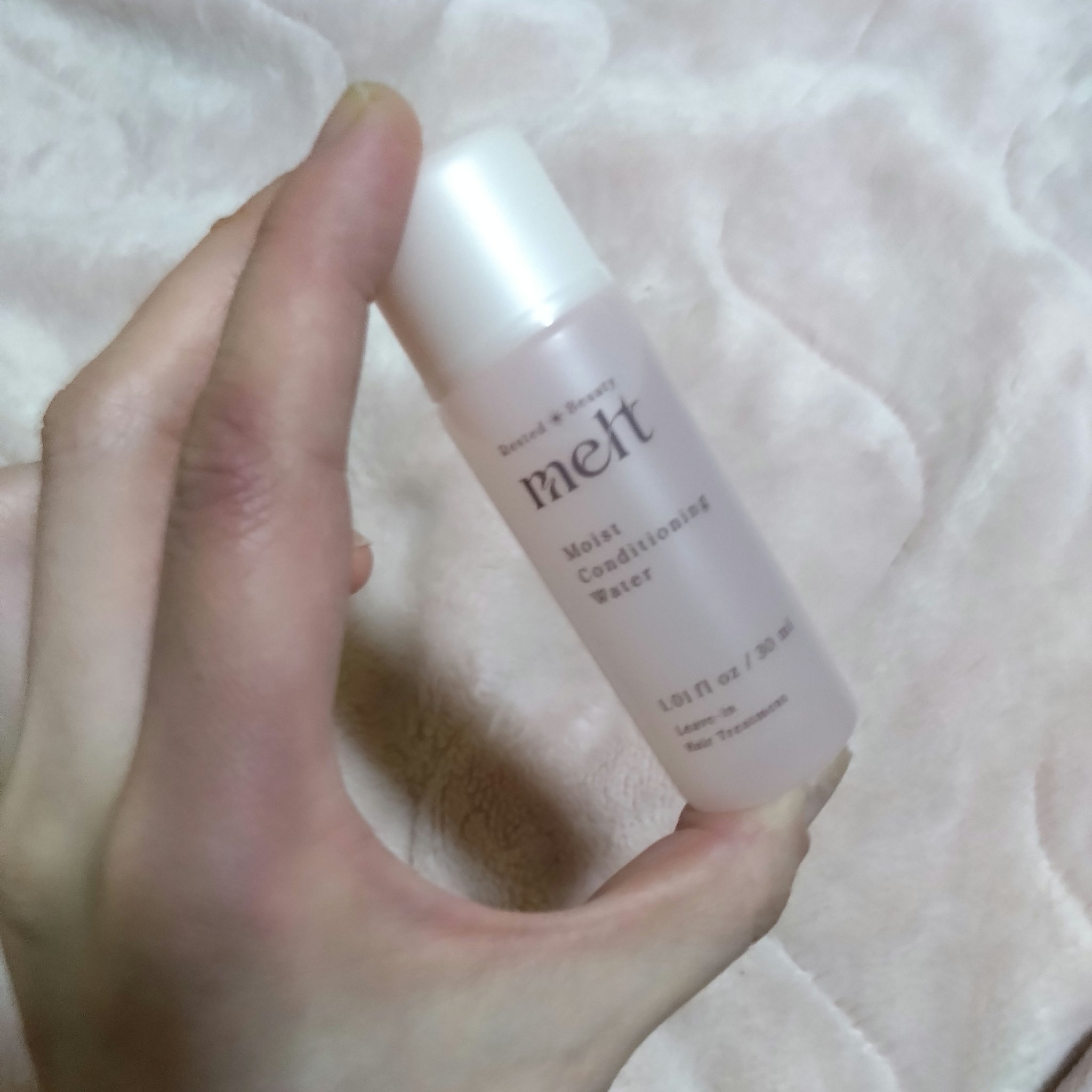 メルト モイストコンディショニングウォーター/melt/アウトバストリートメントを使ったクチコミ（2枚目）