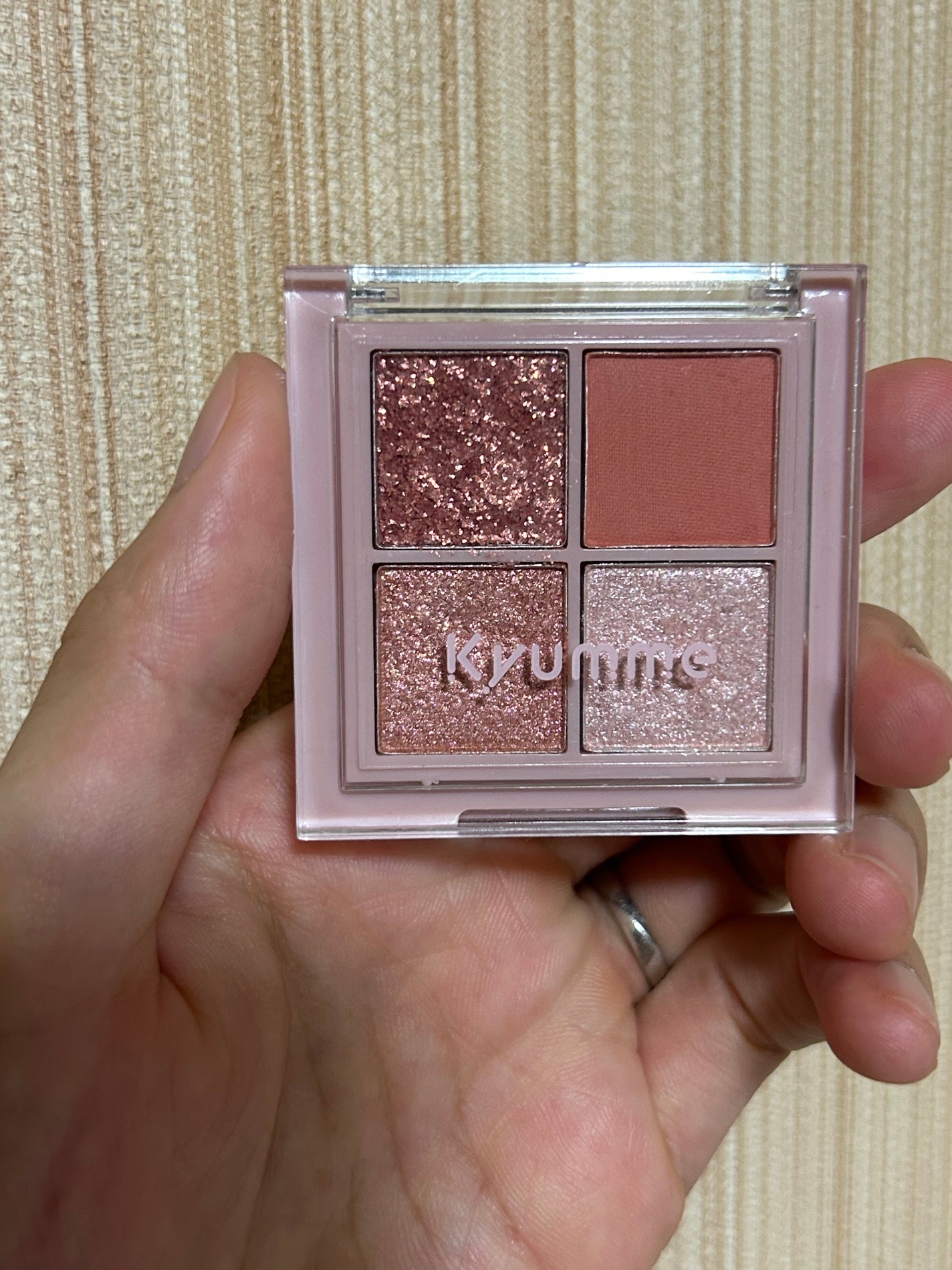 KM ドリームアイシャドウパレット/Kyumme/アイシャドウパレットを使ったクチコミ(1枚目)