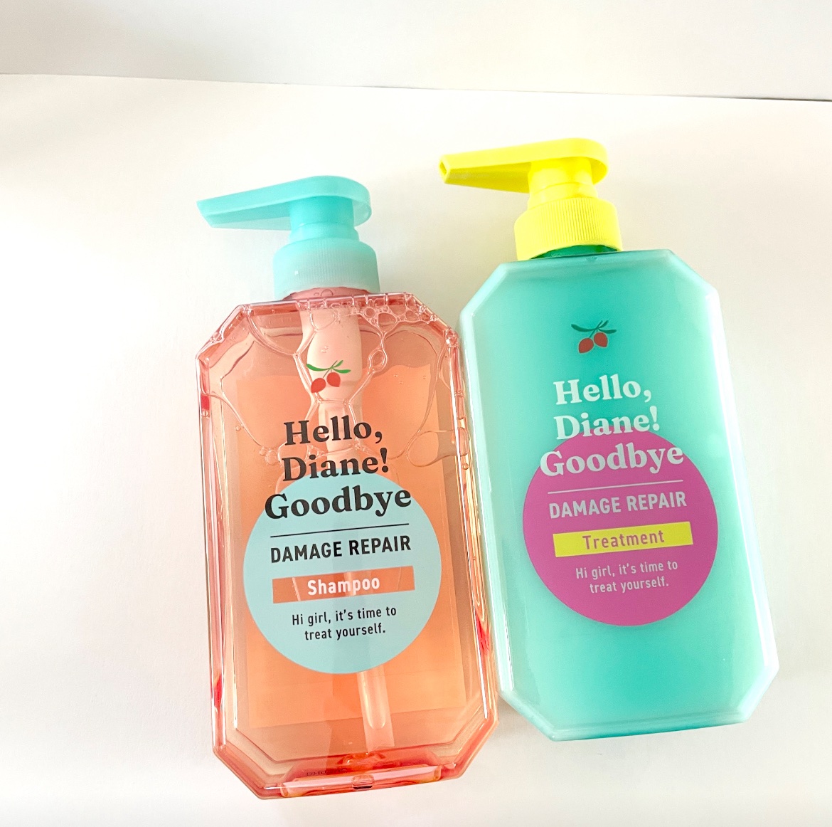 ハローダイアン グッバイ ダメージリペア シャンプー/トリートメント シャンプー＆トリートメント/ダイアン/市販シャンプーを使ったクチコミ（2枚目）
