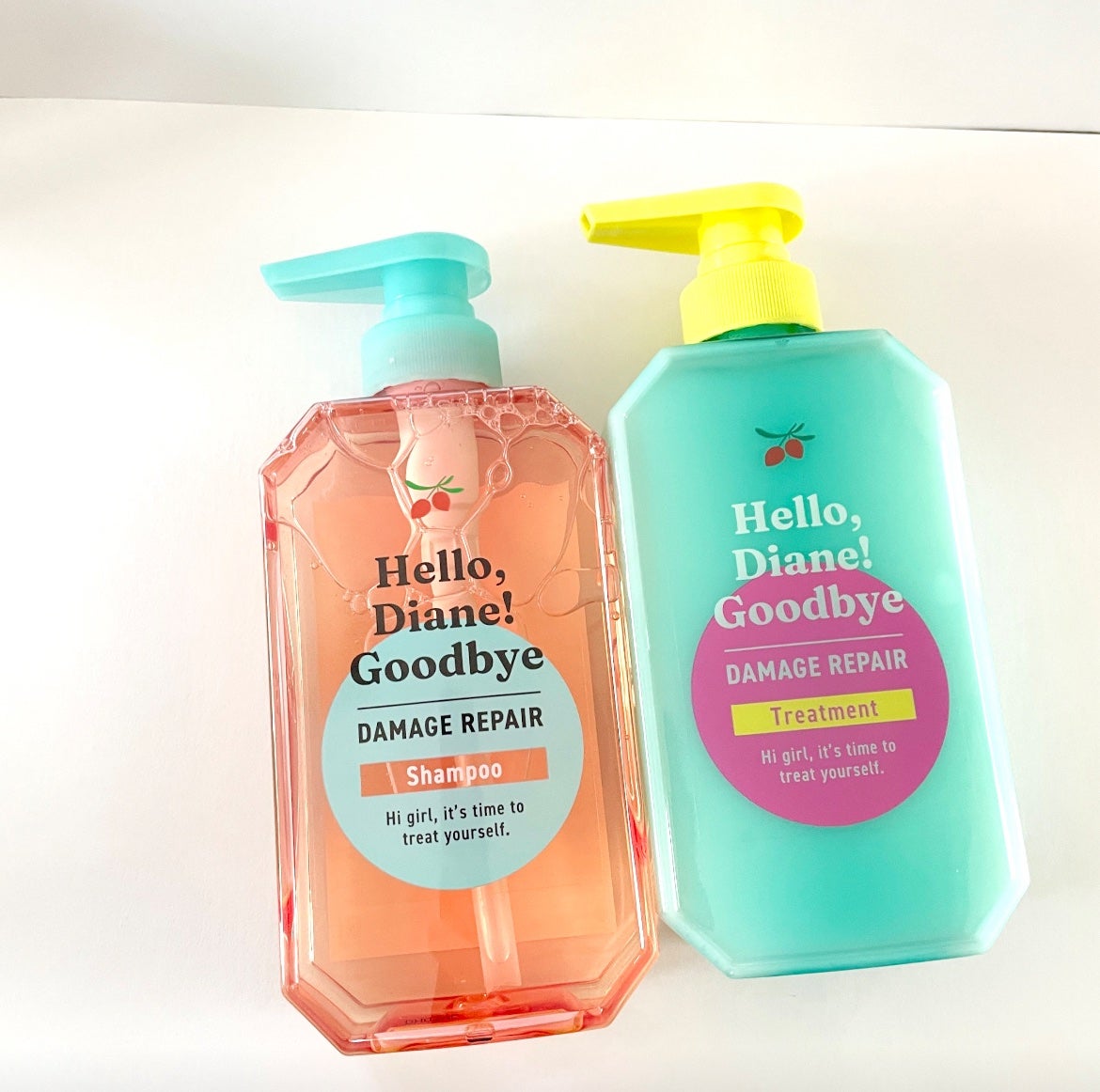ハローダイアン グッバイ ダメージリペア シャンプー/トリートメント/ダイアン/市販シャンプーを使ったクチコミ(2枚目)