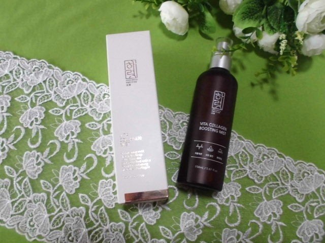 ハリョン ビタコラーゲン ブースティングミスト/Haryeong/ミスト状化粧水を使ったクチコミ(2枚目)