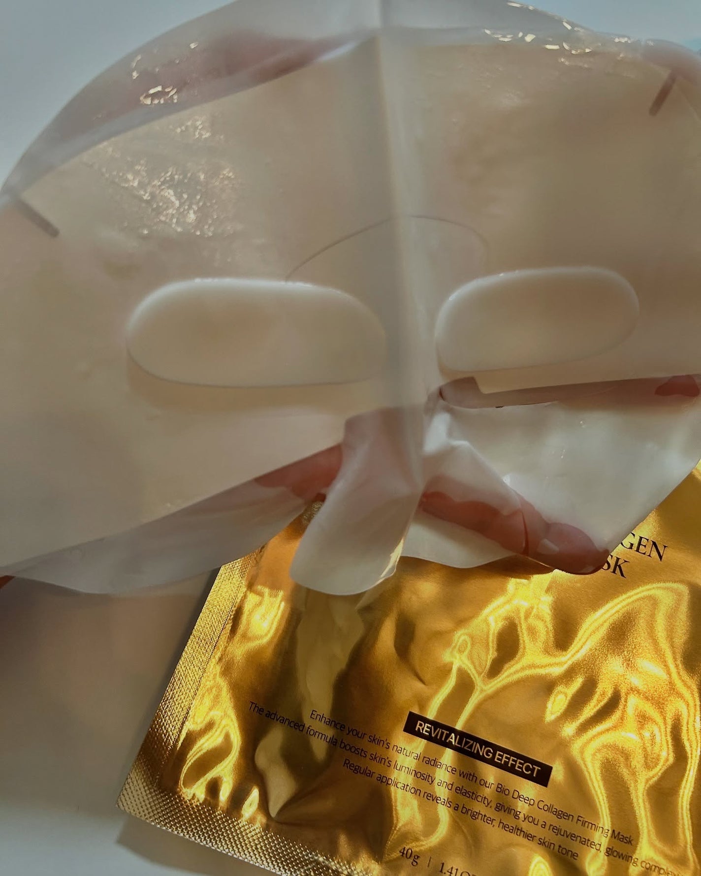 シグニチャーバイオディープコラーゲンファーミングマスク/VINNE /シートマスク・パックを使ったクチコミ(3枚目)