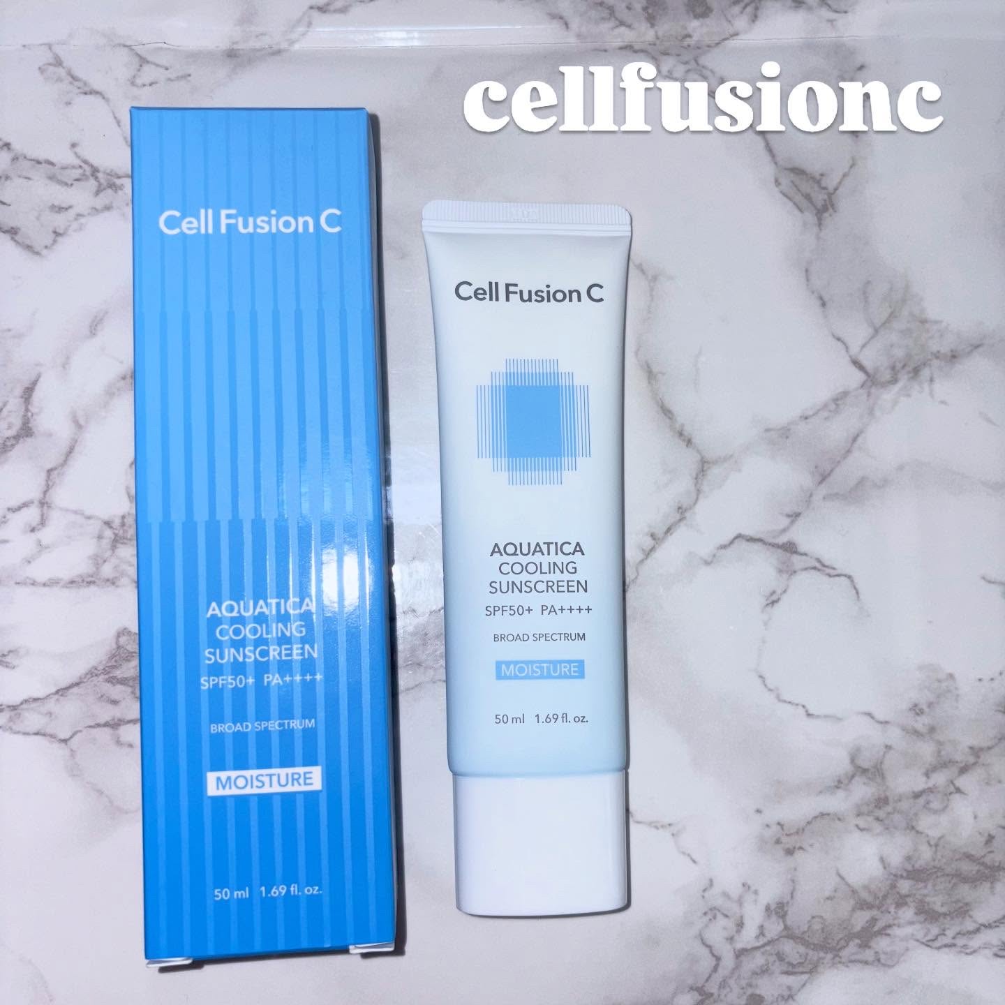 アクアティカクーリングサンスクリーン/Cell Fusion C(セルフュージョンシー)/日焼け止めクリームを使ったクチコミ（1枚目）