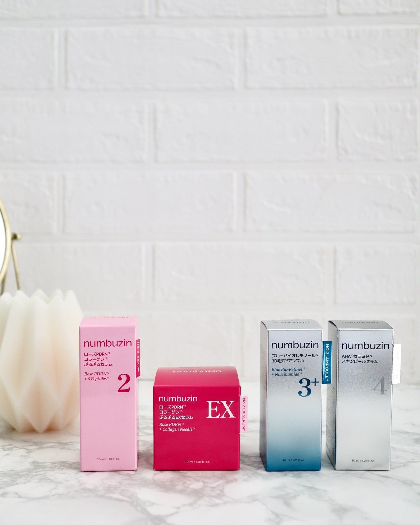 2番 ローズPDRNコラーゲンぷるぷるセラム/numbuzin/美容液を使ったクチコミ(4枚目)