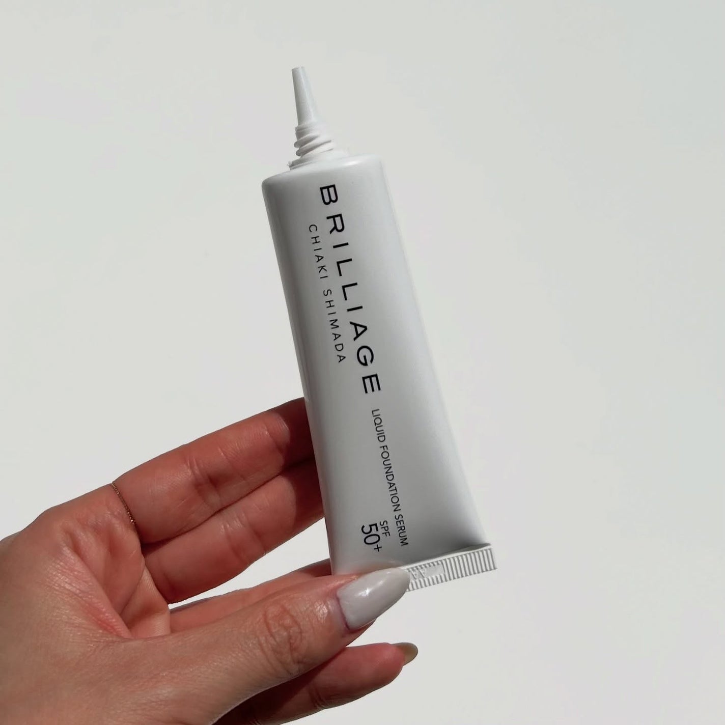 リキッドファンデーション セラム フィッティング グロウ/ブリリアージュ/リキッドファンデーションを使ったクチコミ(1枚目)