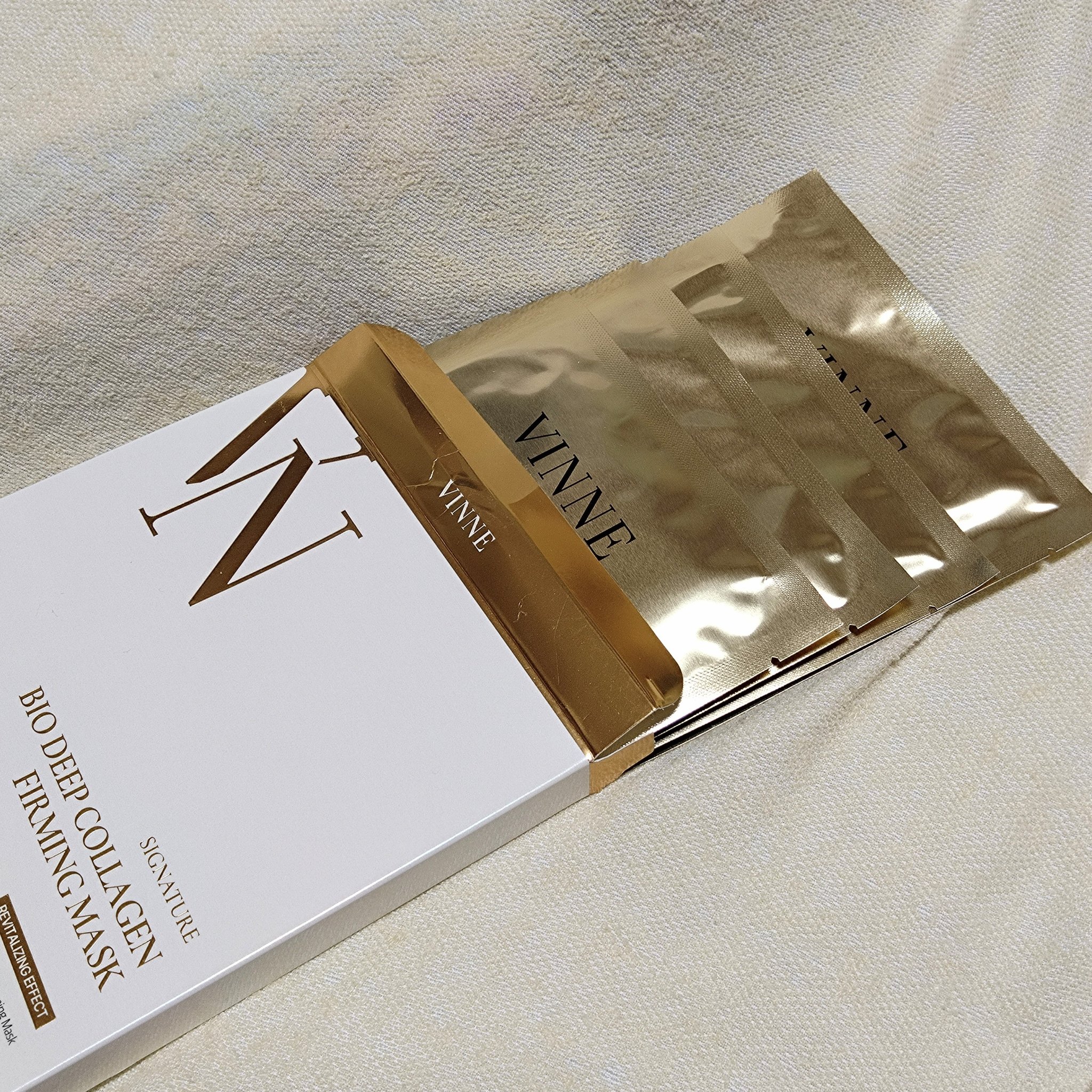 シグニチャーバイオディープコラーゲンファーミングマスク/VINNE /シートマスク・パックを使ったクチコミ（2枚目）