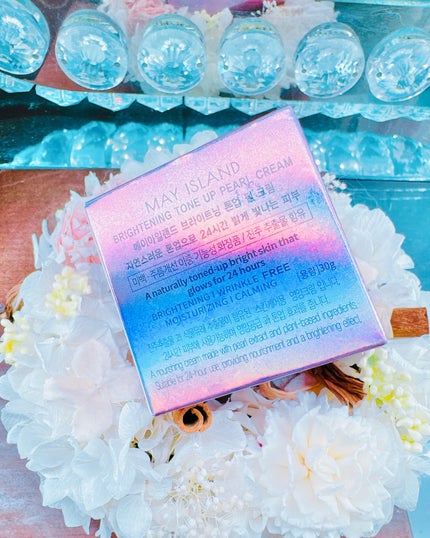 ブライトニング トーンアップ パールクリーム/MAY ISLAND/化粧下地を使ったクチコミ(6枚目)