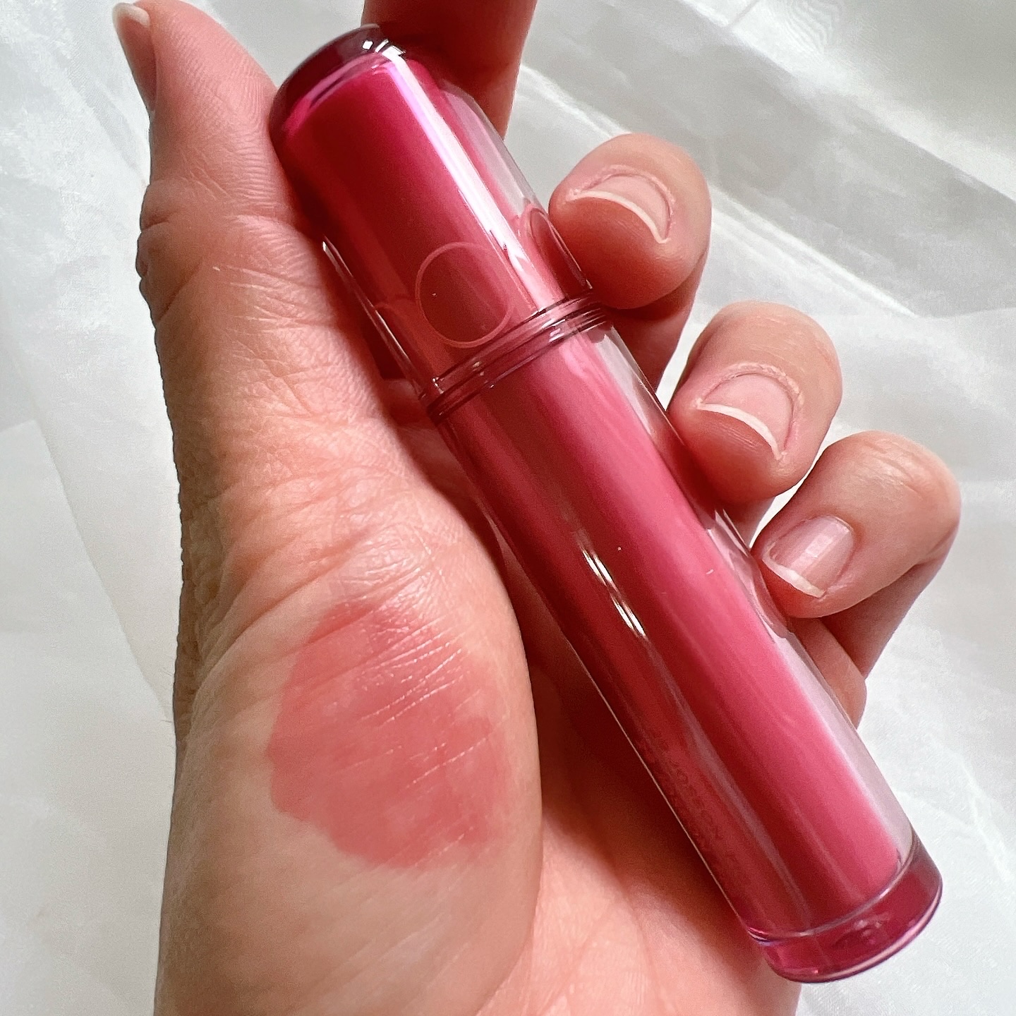 ザ ジューシーラスティングティント/rom&nd/リップティントを使ったクチコミ（3枚目）