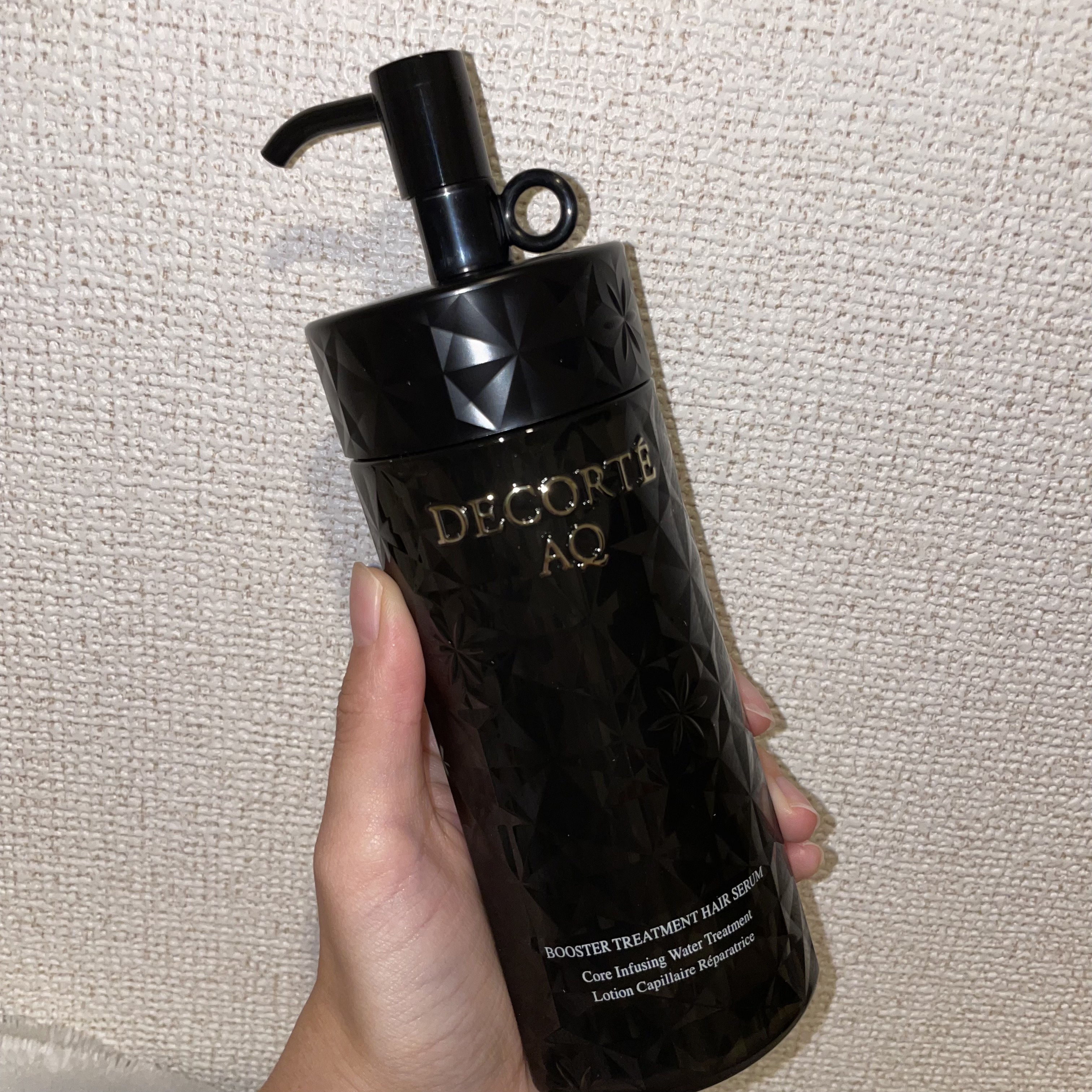 ＡＱ ブースティング トリートメント ヘアセラム/DECORTÉ/洗い流すヘアトリートメントを使ったクチコミ（3枚目）