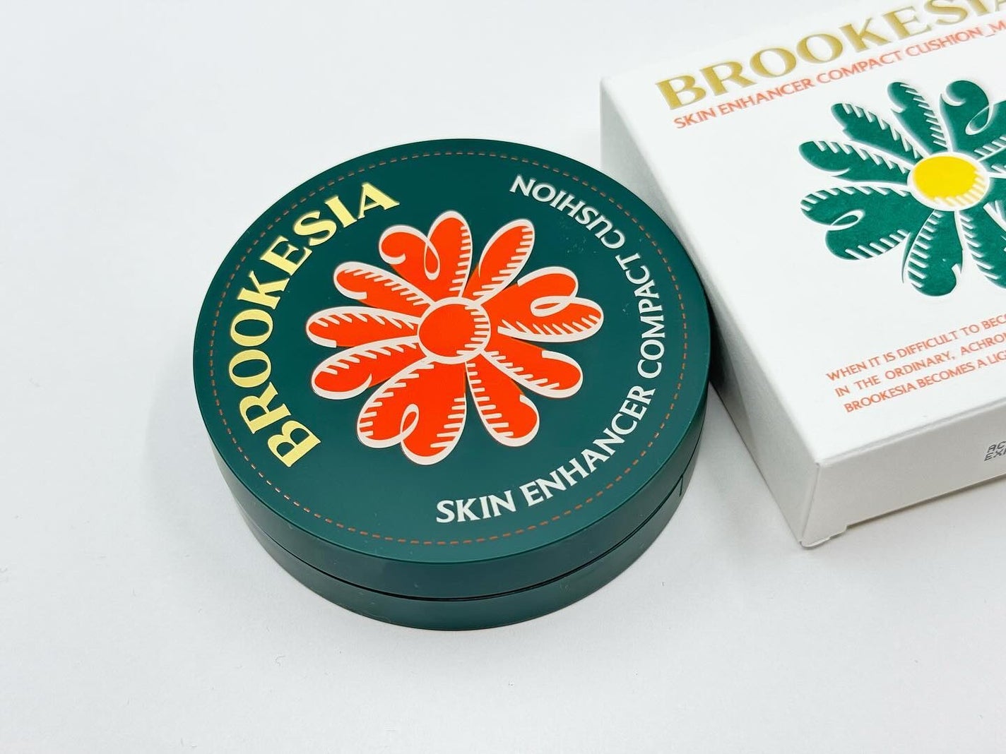 スキンエンハンサー コンパクト クッション (マット)/BROOKESIA/クッションファンデーションを使ったクチコミ(4枚目)