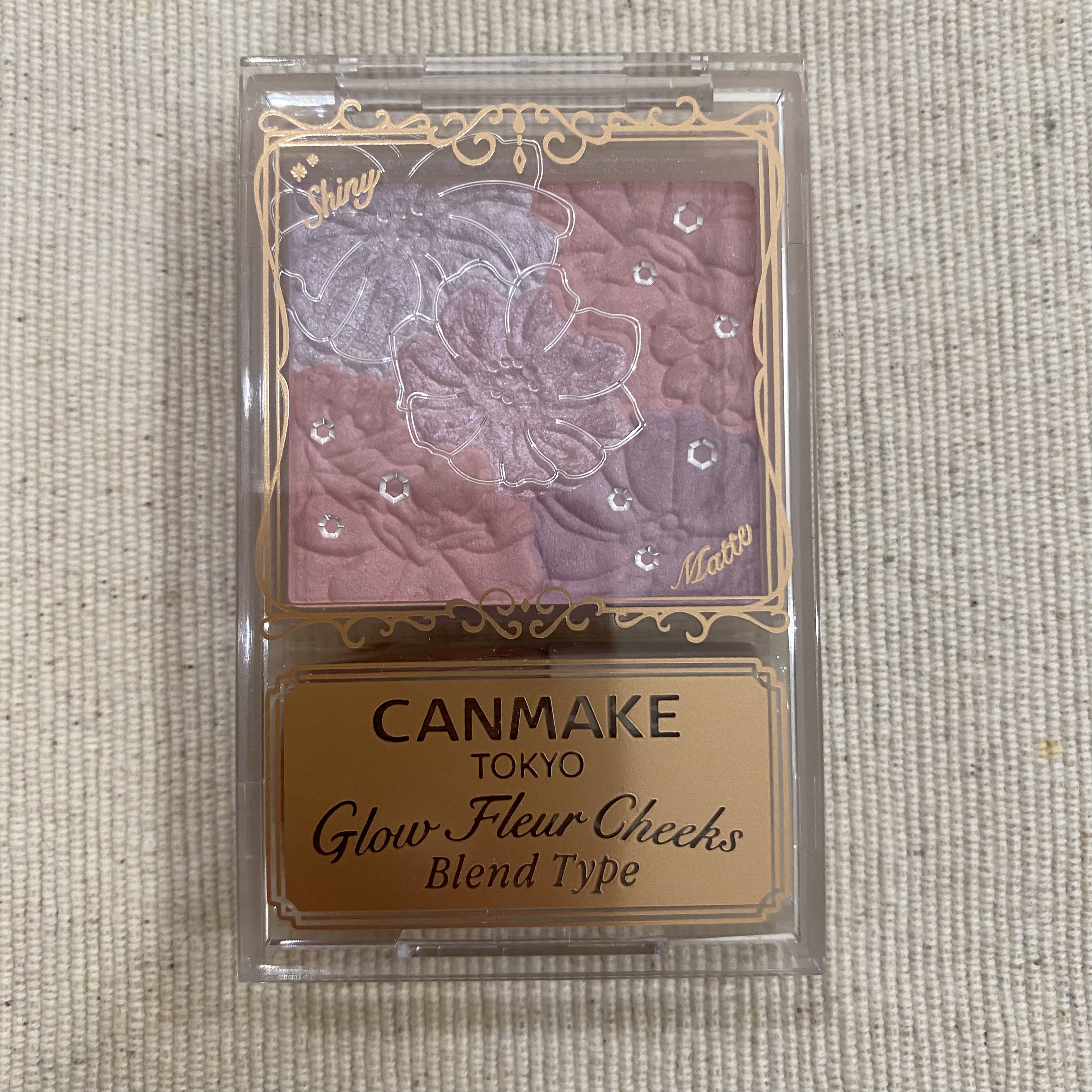 グロウフルールチークス（ブレンドタイプ） B03 ラベンダードリーム/キャンメイク/パウダーチークを使ったクチコミ（1枚目）