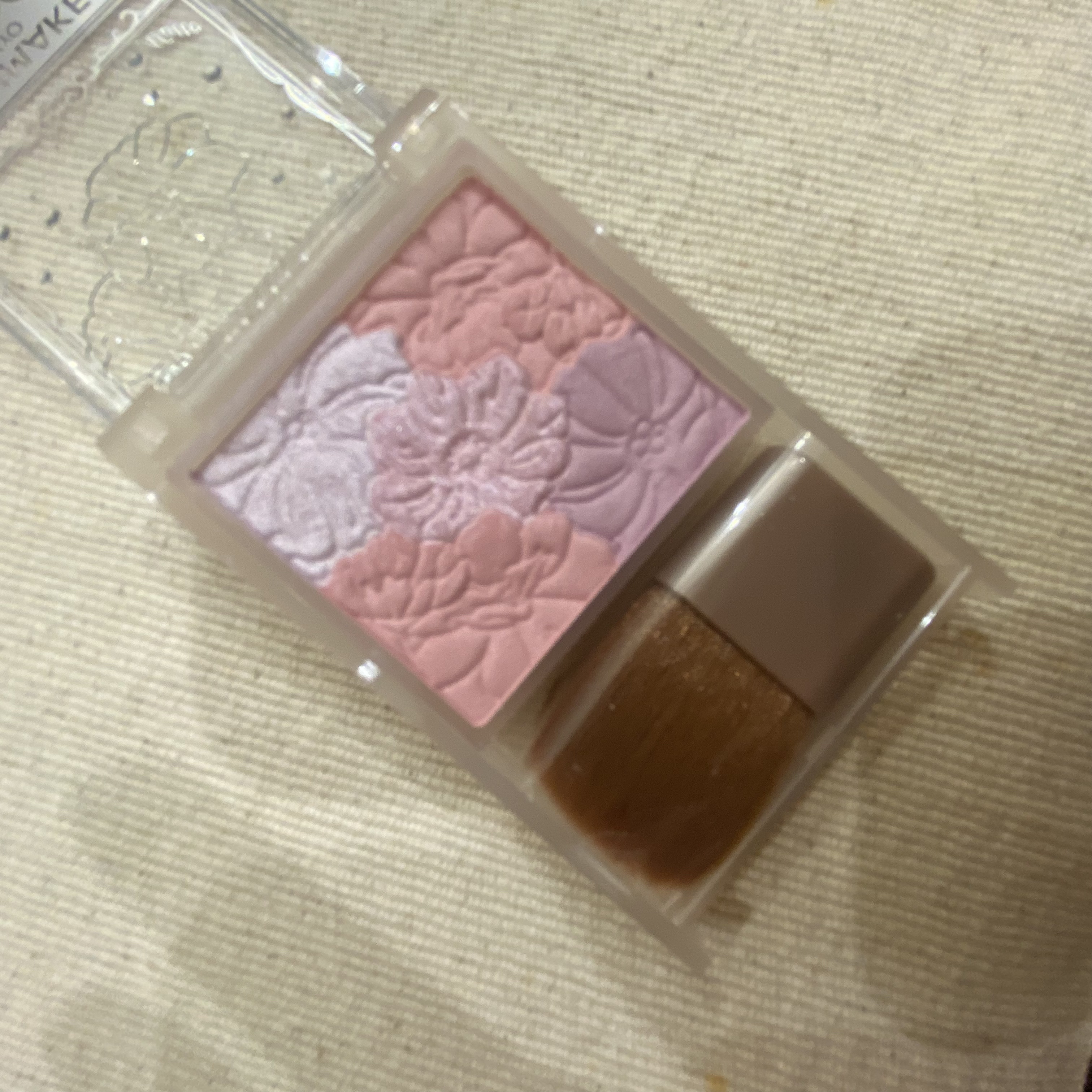 グロウフルールチークス（ブレンドタイプ） B03 ラベンダードリーム/キャンメイク/パウダーチークを使ったクチコミ（3枚目）