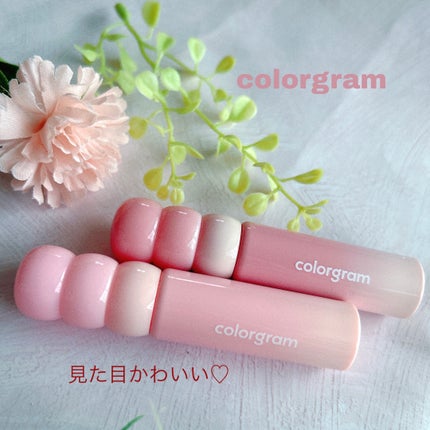 カラーグラム タンフルグラスティントミルク/Colorgram/リップティントを使ったクチコミ(2枚目)