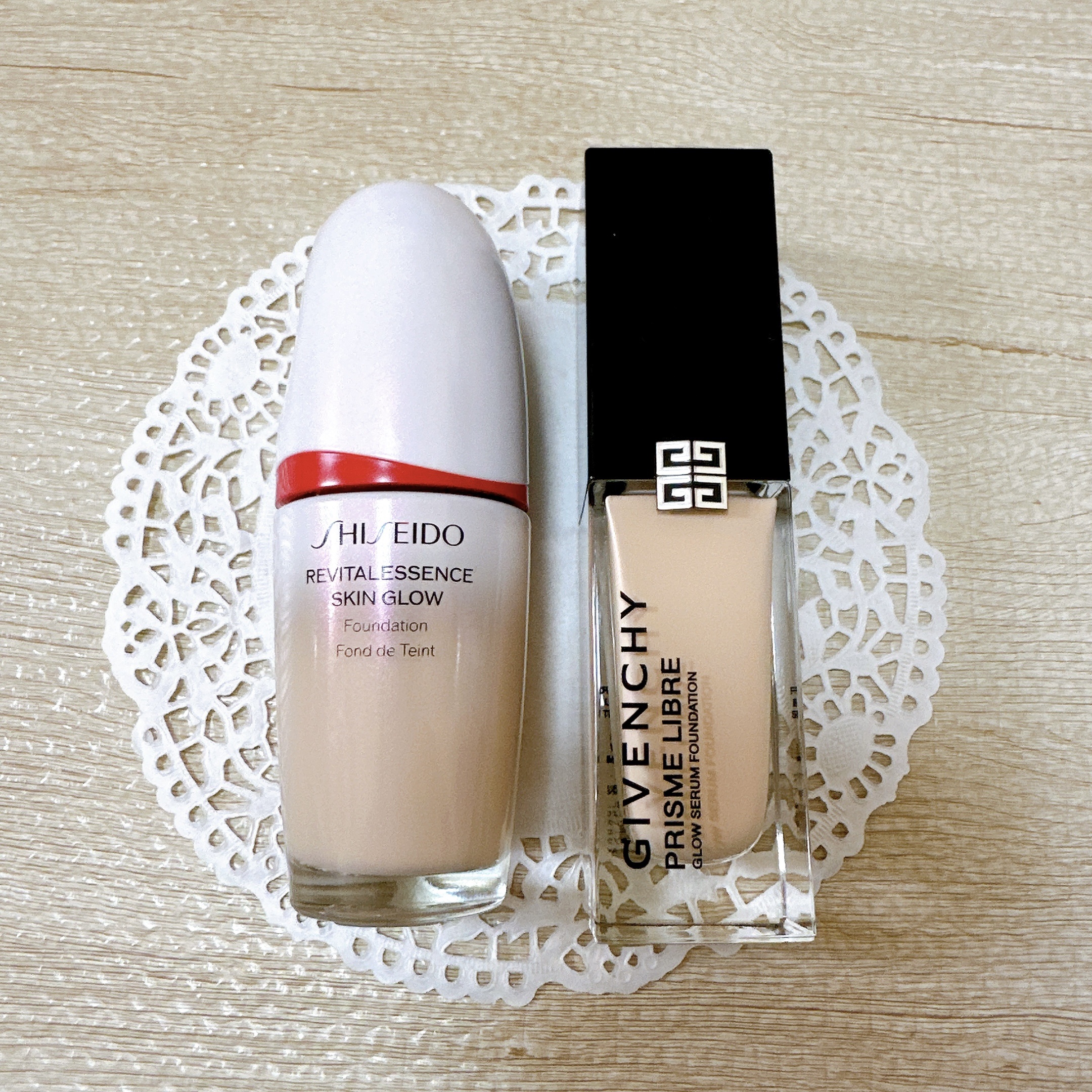 エッセンス スキングロウ ファンデーション/SHISEIDO/リキッドファンデーションを使ったクチコミ（2枚目）