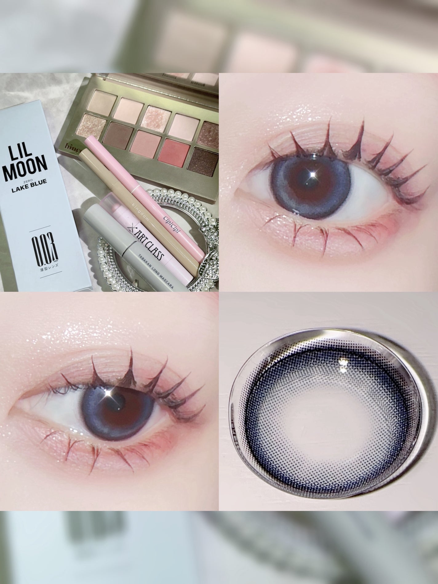 ニューデップスアイシャドウパレット/hince/アイシャドウパレットを使ったクチコミ(1枚目)