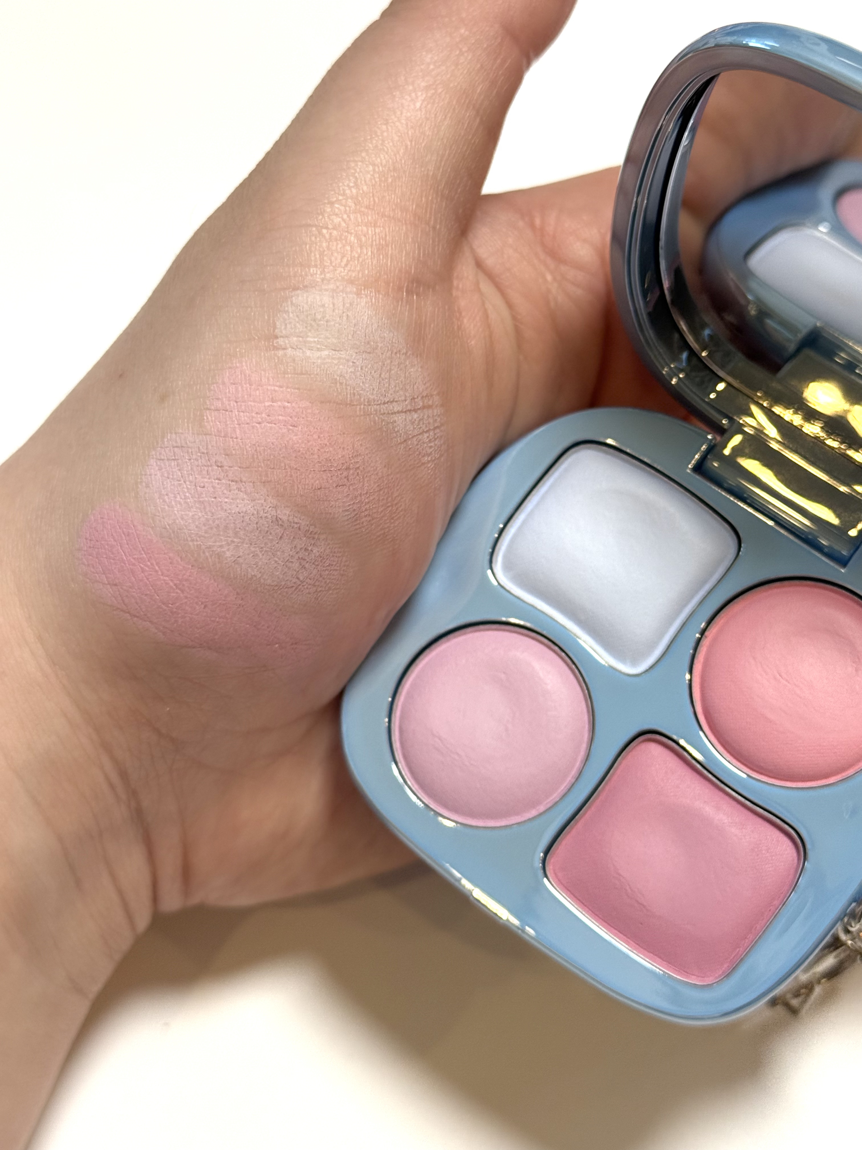 フィー ポケットチークパレット/fwee/ジェル・クリームチークを使ったクチコミ（2枚目）