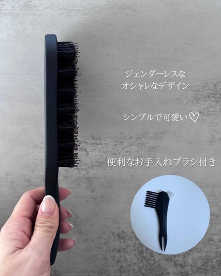 ケアストレートブラシ /strainia/ヘアブラシを使ったクチコミ(7枚目)
