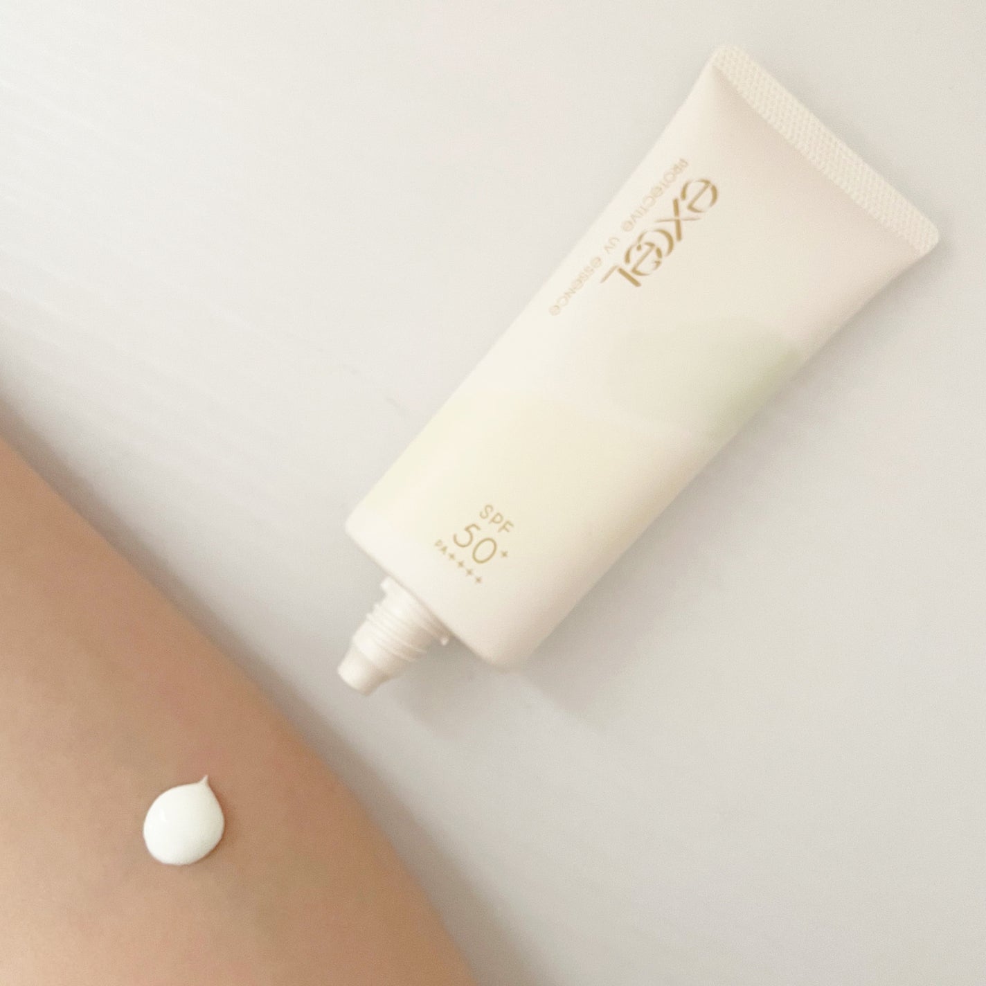 プロテクティブ UVエッセンス/excel/日焼け止めローションを使ったクチコミ(2枚目)