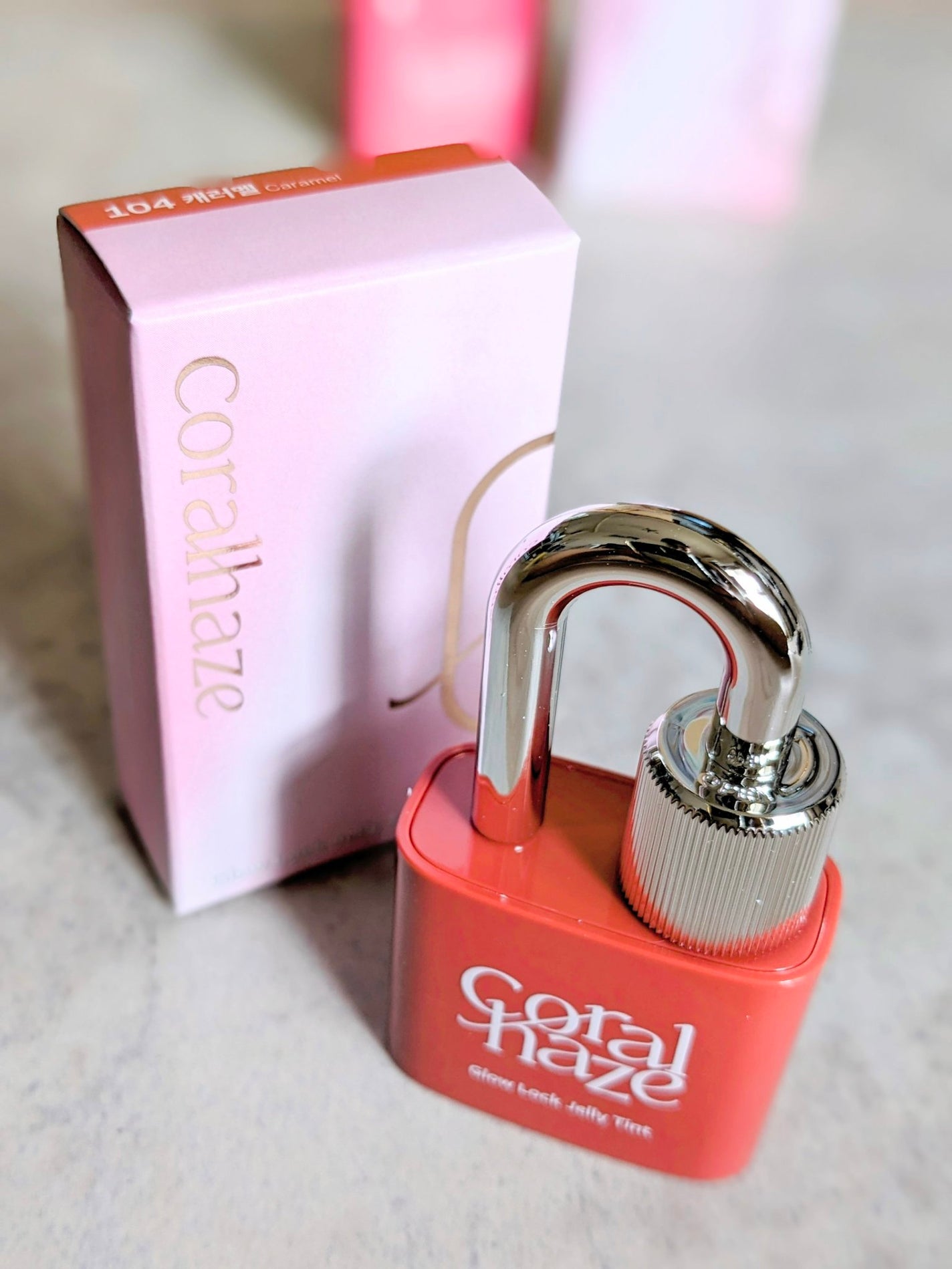 グロウロックゼリーティント/Coralhaze/リップティントを使ったクチコミ(5枚目)