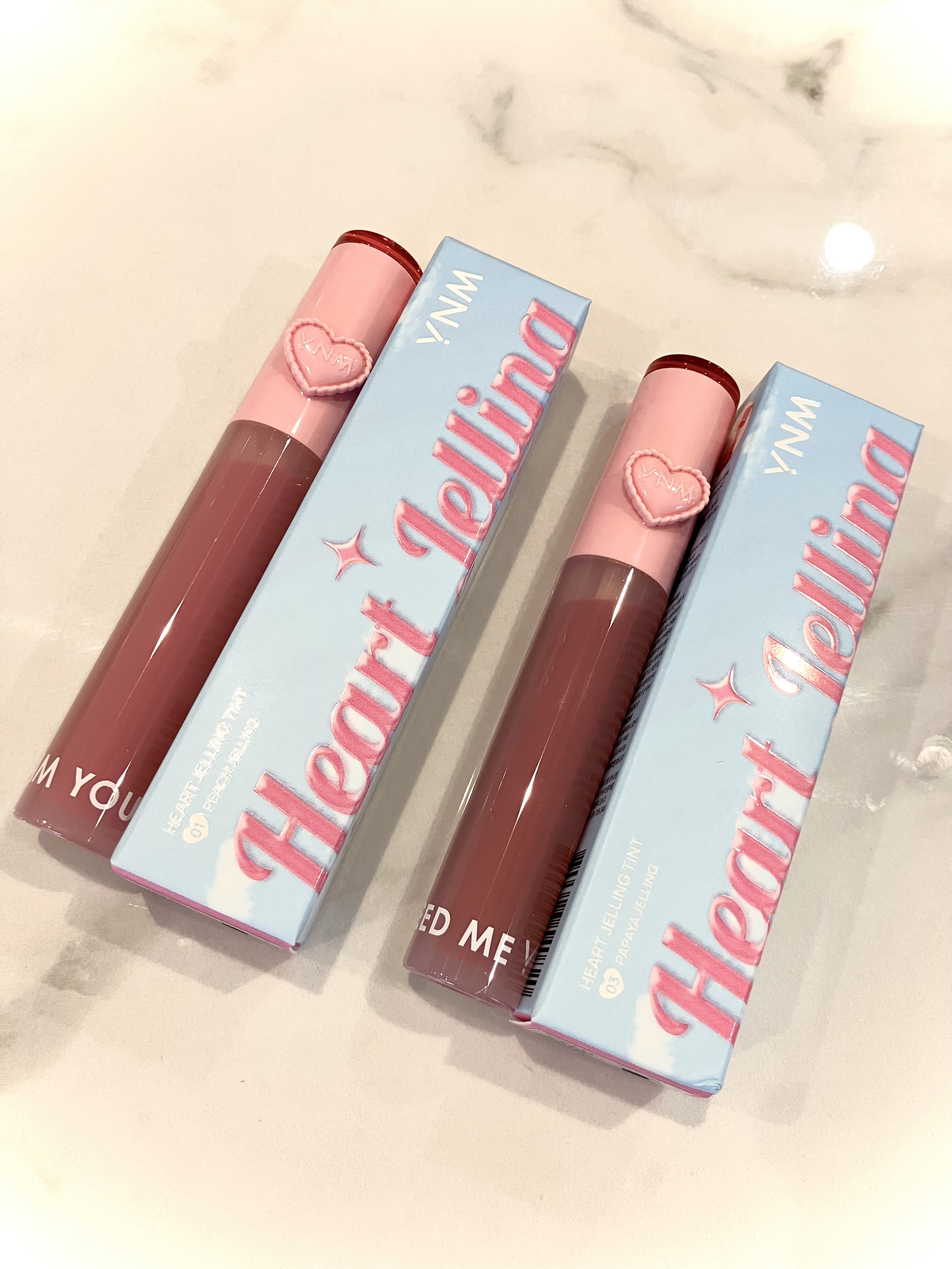 ハートゼリングティント/YNM/リップティントを使ったクチコミ（1枚目）