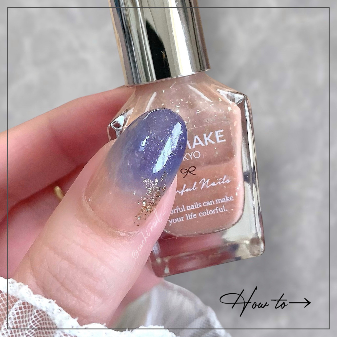 カラフルネイルズ/キャンメイク/マニキュアを使ったクチコミ（2枚目）