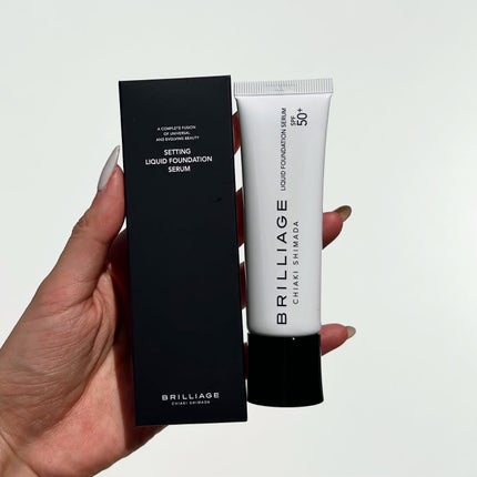 リキッドファンデーション セラム フィッティング グロウ/ブリリアージュ/リキッドファンデーションを使ったクチコミ(4枚目)