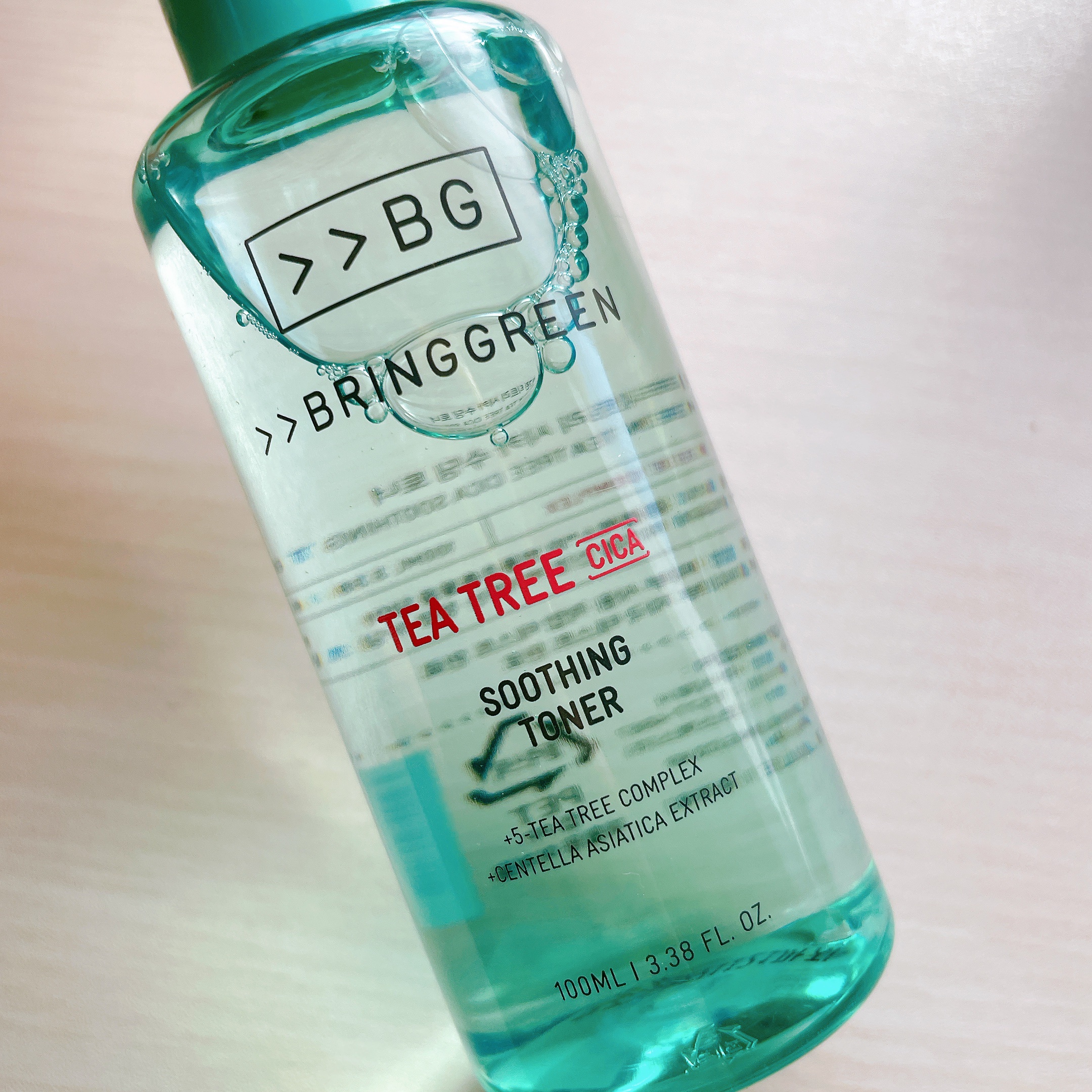 ティーツリーシカスージングトナー/BRING GREEN/化粧水を使ったクチコミ（2枚目）