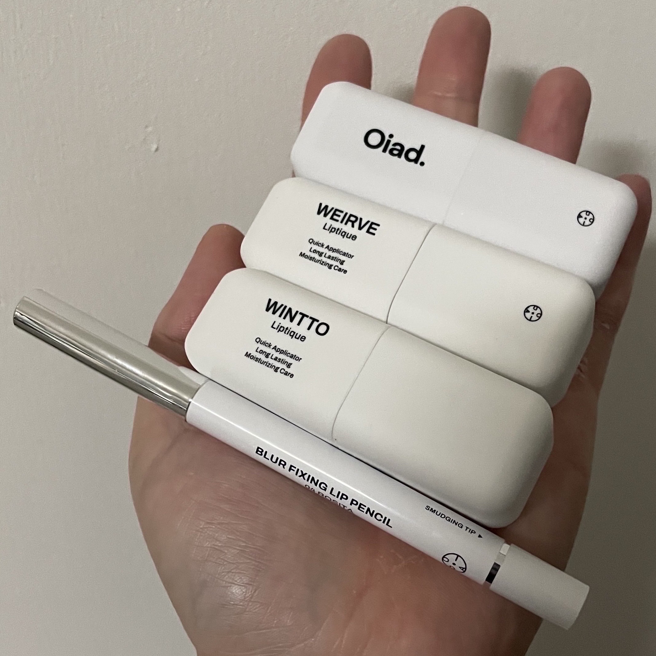 ブラーフィクシングリップペンシル 04 ロジータ/oiad/リップライナーを使ったクチコミ（2枚目）