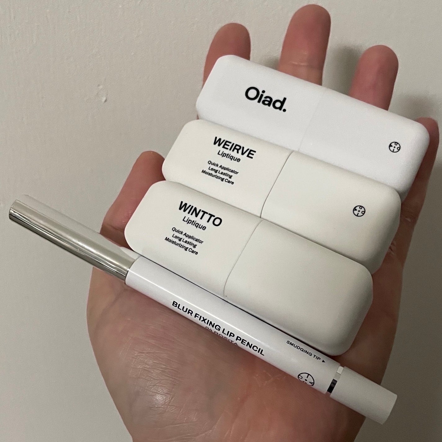 リップティーク/oiad/口紅を使ったクチコミ(2枚目)
