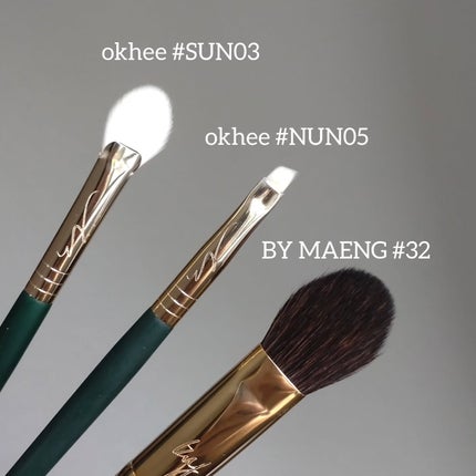 okhee Edge Eye Brush(NUN05)/SOOA DOR/メイクブラシを使ったクチコミ(2枚目)