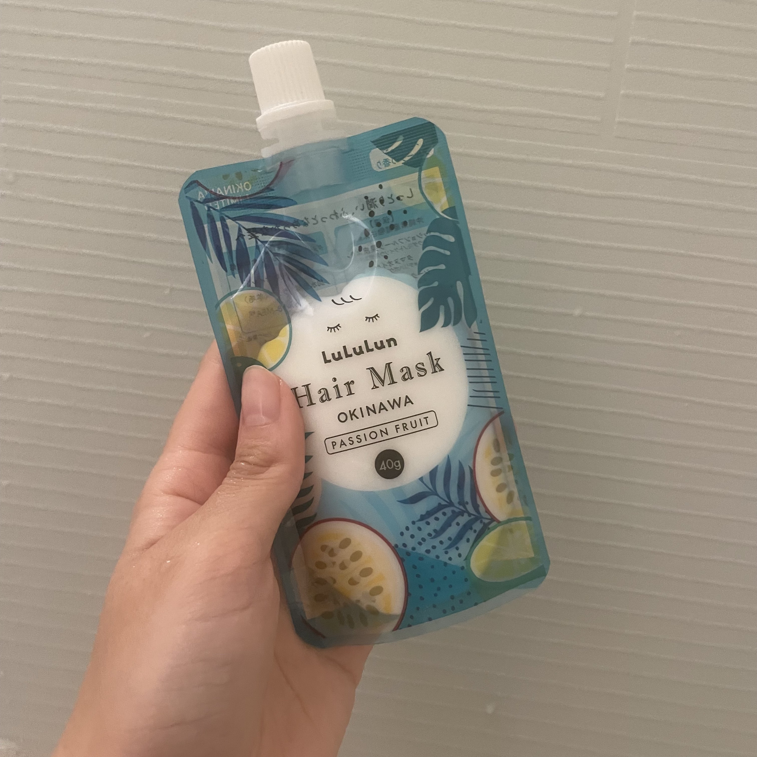沖縄ルルルン ヘアマスクセット（パッションフルーツの香り・ハーバルブーケの香り）/ルルルン/ヘアトリートメントを使ったクチコミ（2枚目）