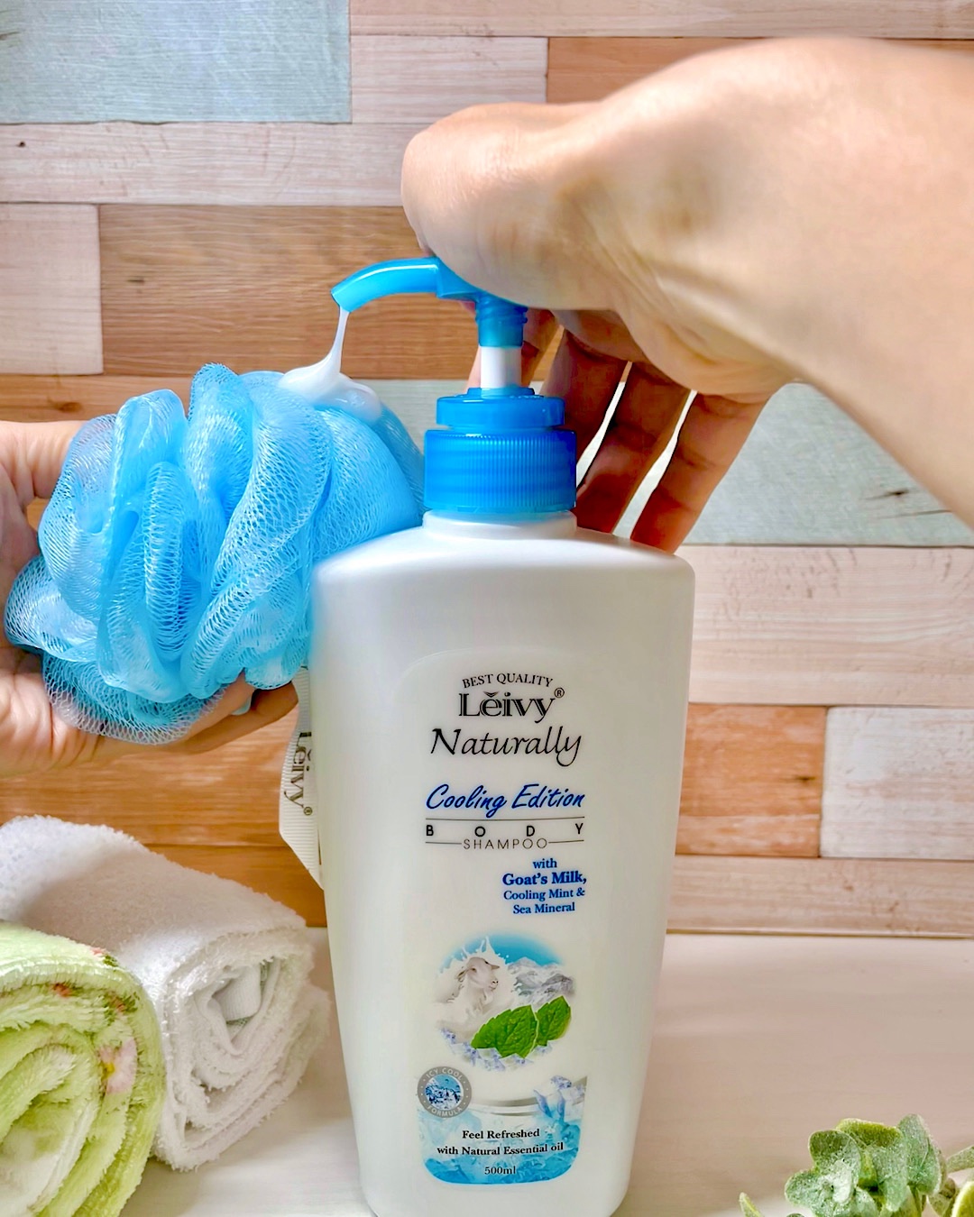 レイヴィー　クールボディシャンプー/Leivy/ボディソープを使ったクチコミ（2枚目）
