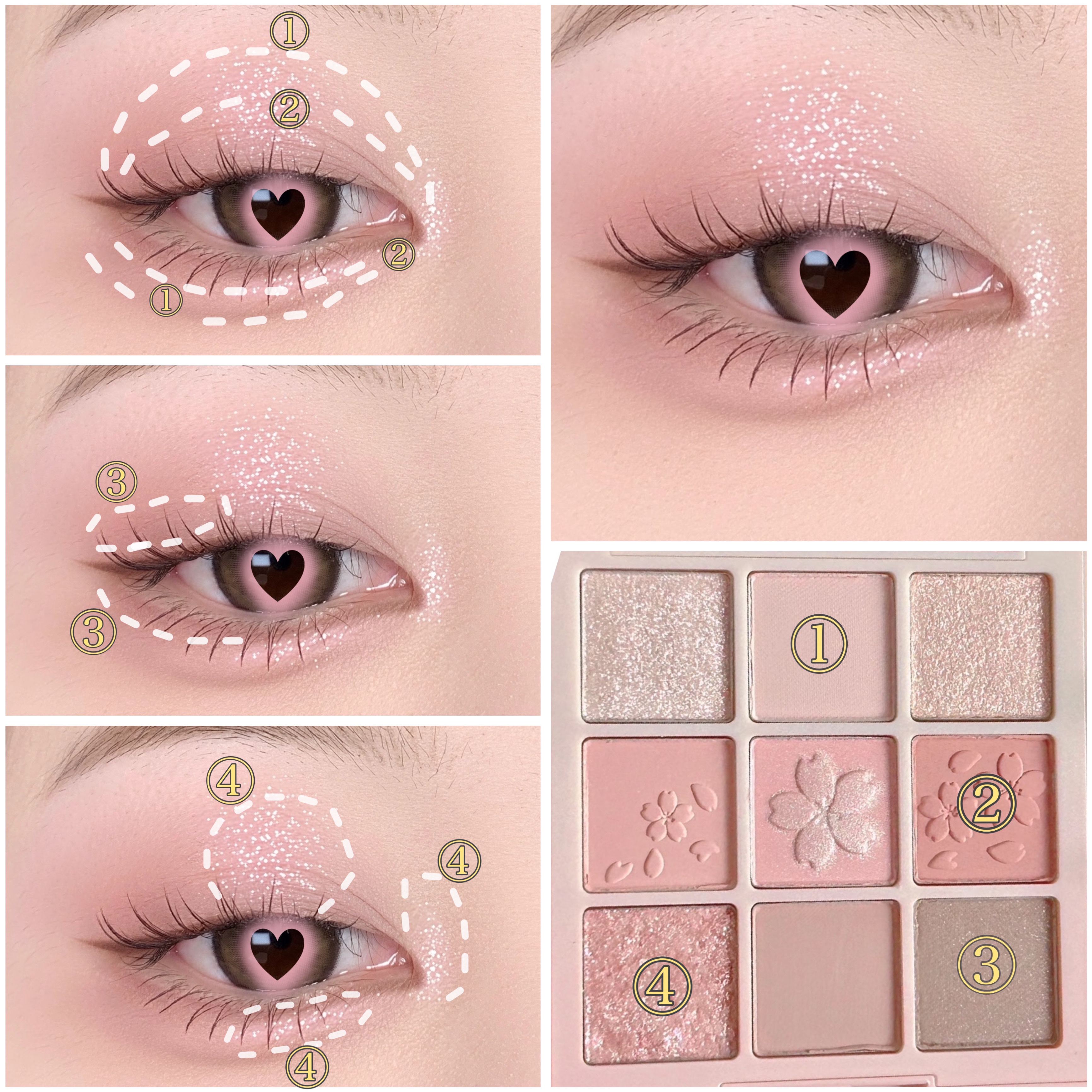 シャドウパレット/dasique/アイシャドウパレットを使ったクチコミ（2枚目）