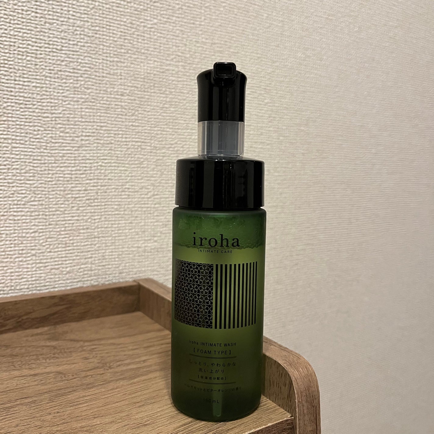 イロハ インティメートウォッシュ フォームタイプ ベルガモットとビターオレンジの香り/iroha INTIMATE CARE/デリケートゾーンケアを使ったクチコミ(1枚目)